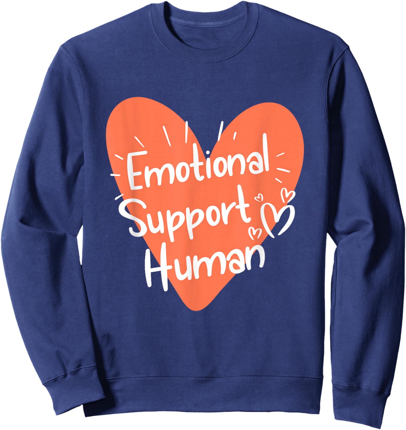Emotional Support Sweatshirt - Sweatshirt | Navy