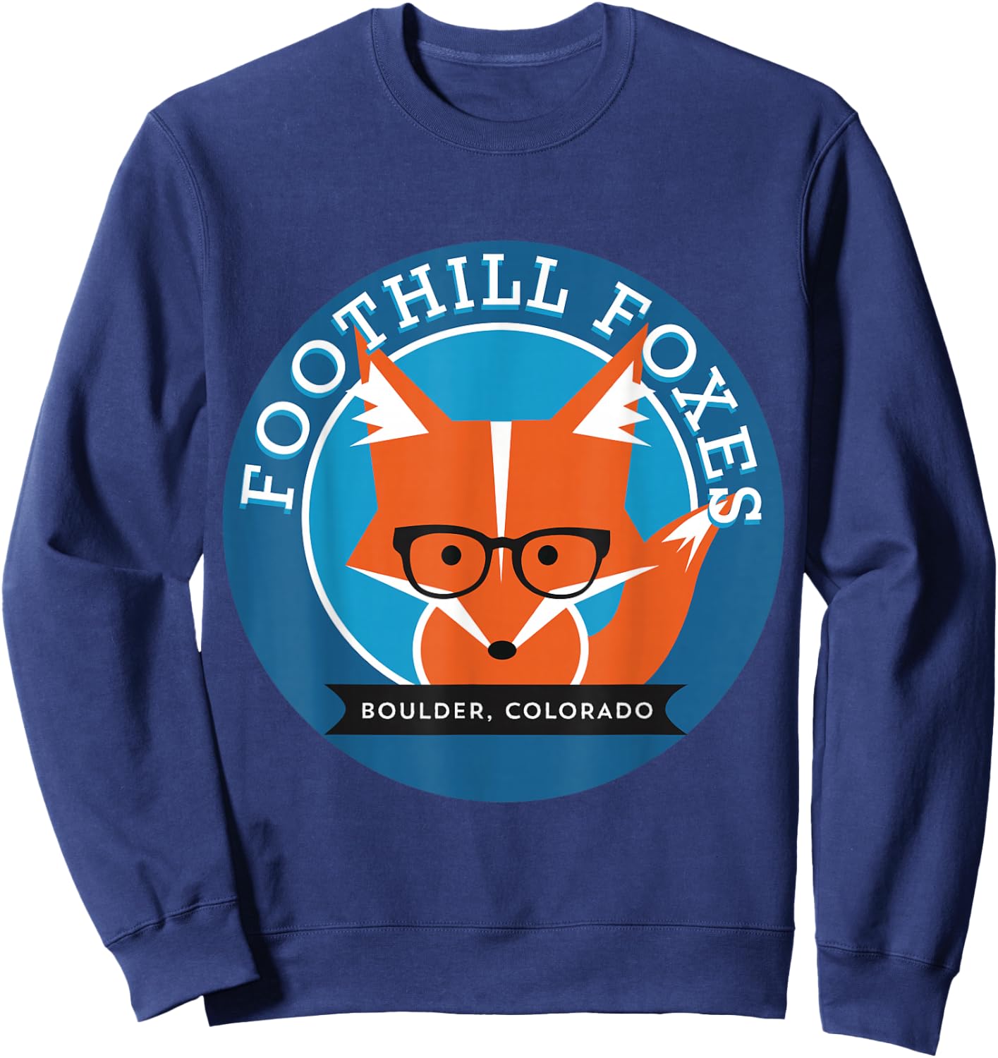 Foothill Fox Sweatshirt - Sweatshirt | Navy