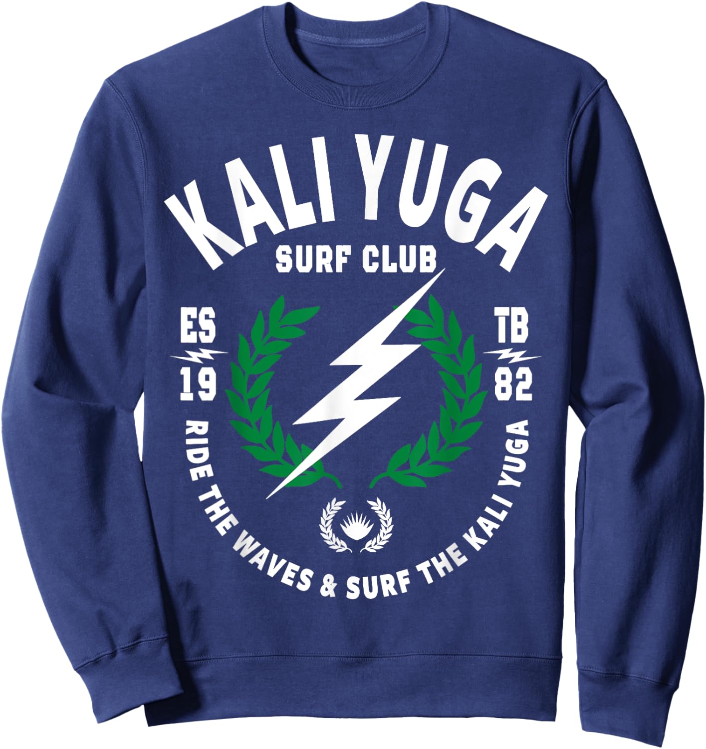 The Kali Yuga Surf Club Shirts Clothing & Store Sweatshirt - Sweatshirt | Navy