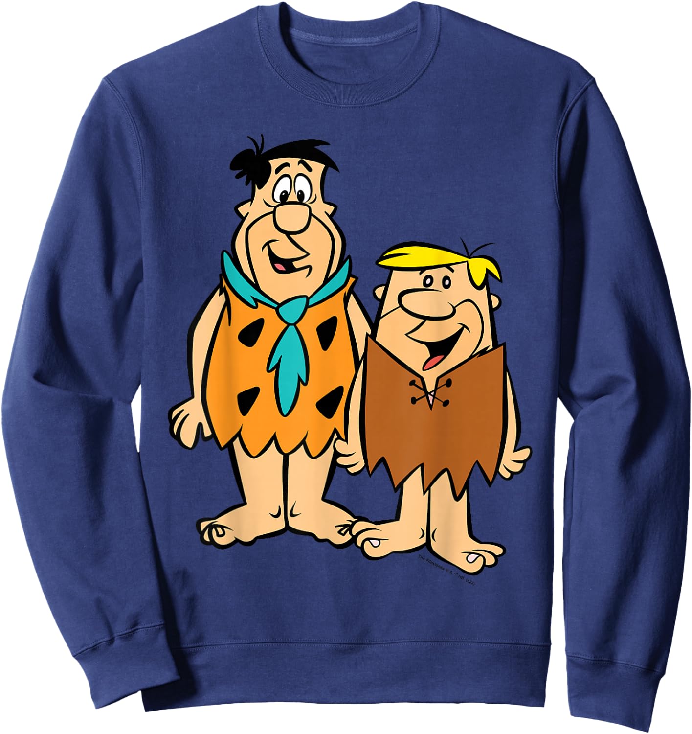 The Flinstones Barney And Fred Sweatshirt - Sweatshirt | Navy