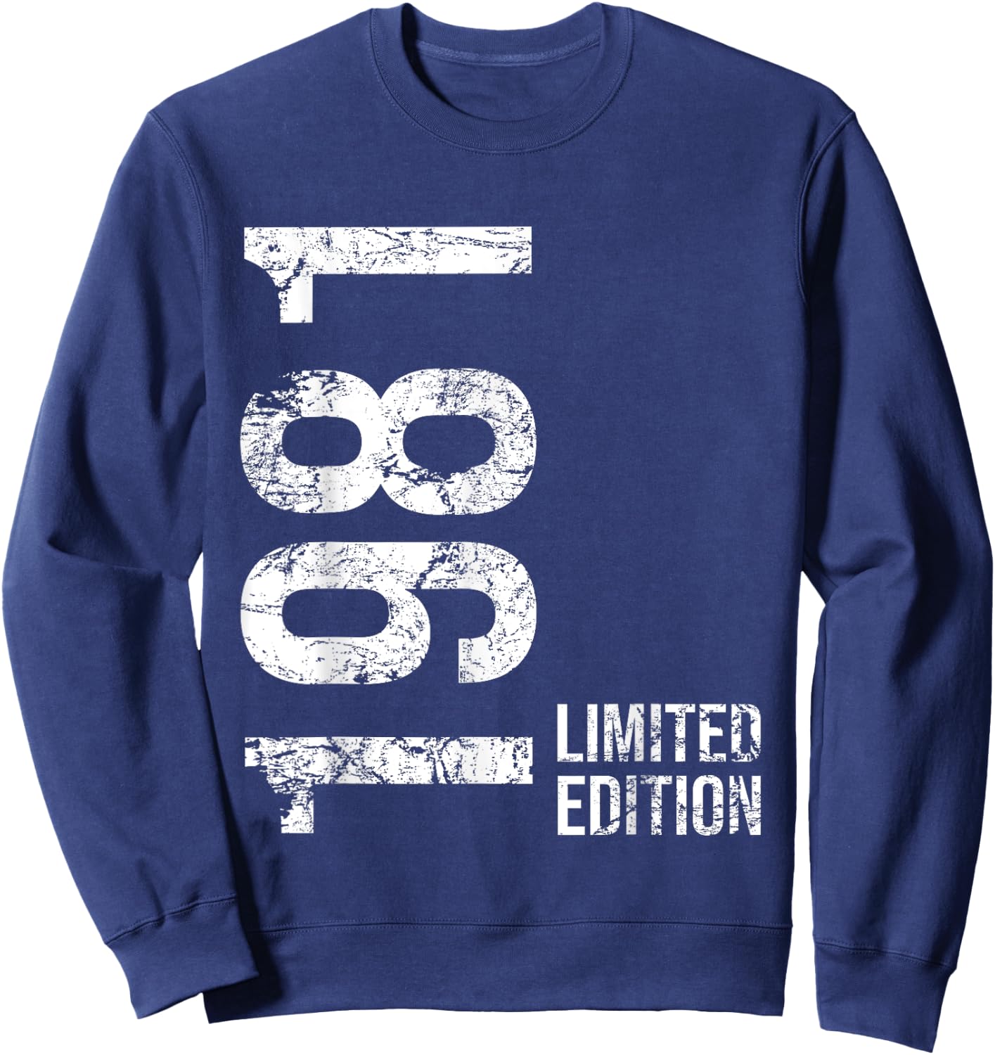 44th Birthday 44 Years Old Man Woman Vintage 1981 Sweatshirt - Sweatshirt | Navy