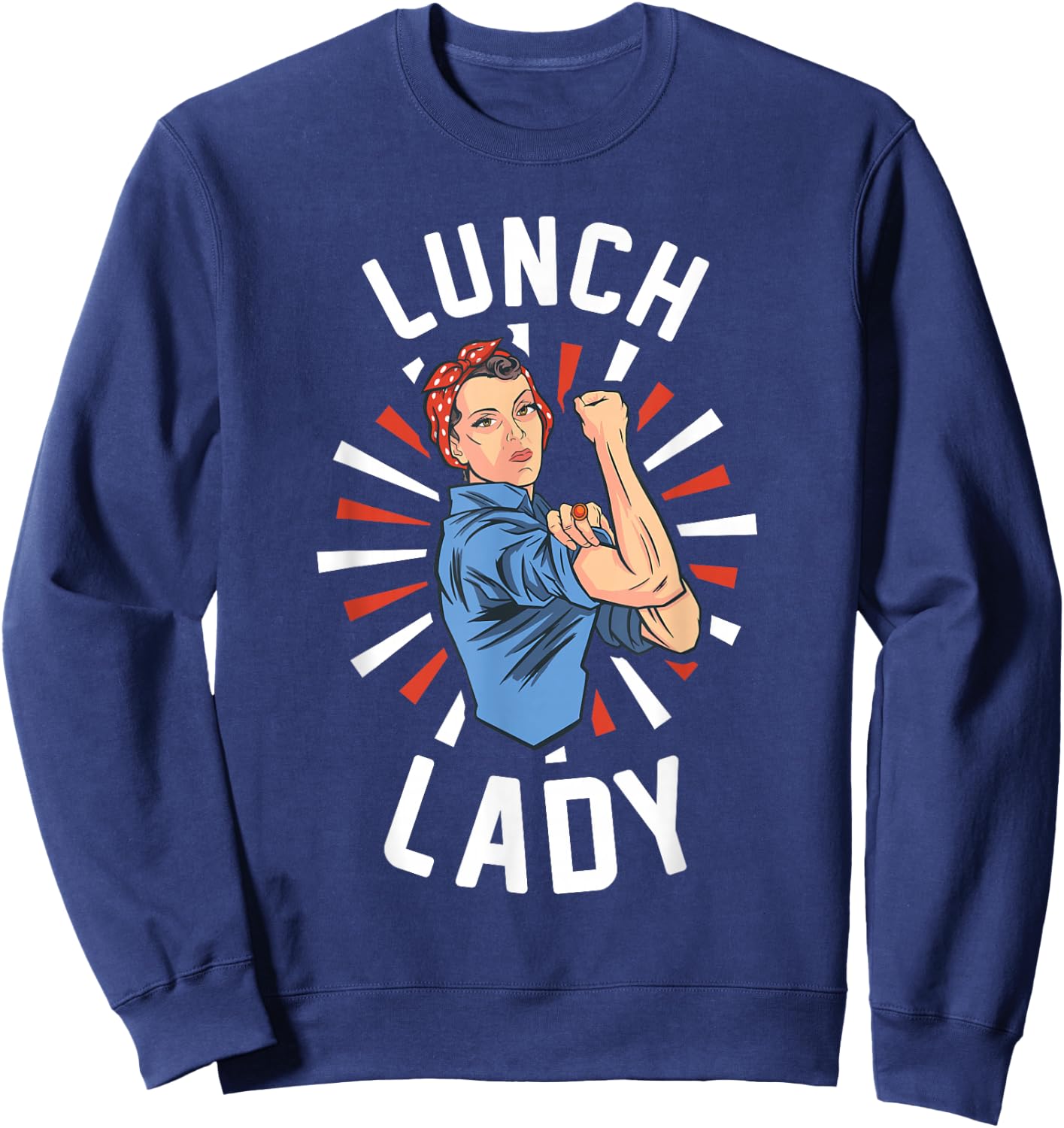 Cafeteria Employee - School Canteen Sweatshirt - Sweatshirt | Navy