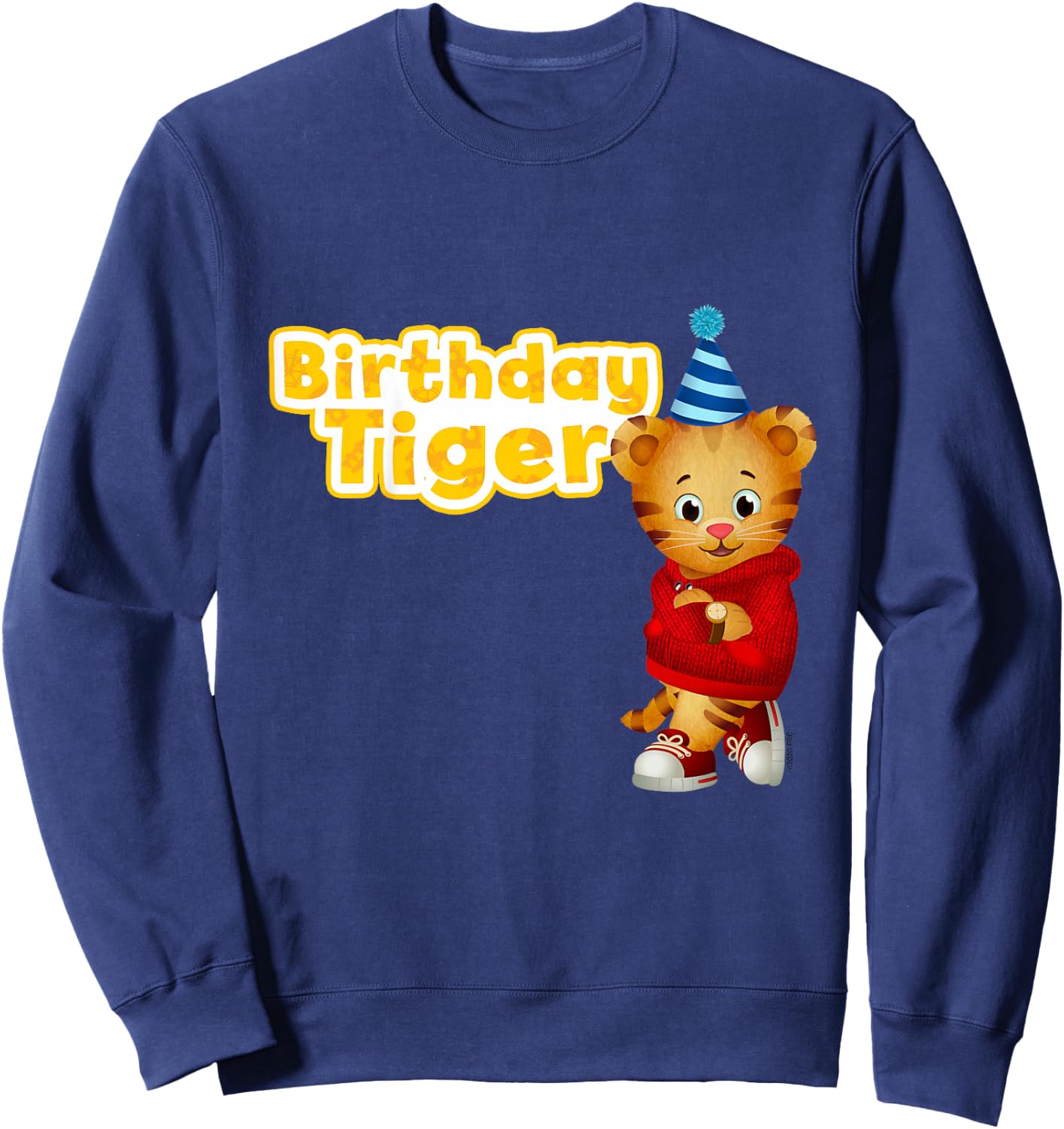 Daniel Tiger's Neighborhood: Birthday Tiger Sweatshirt - Sweatshirt | Navy