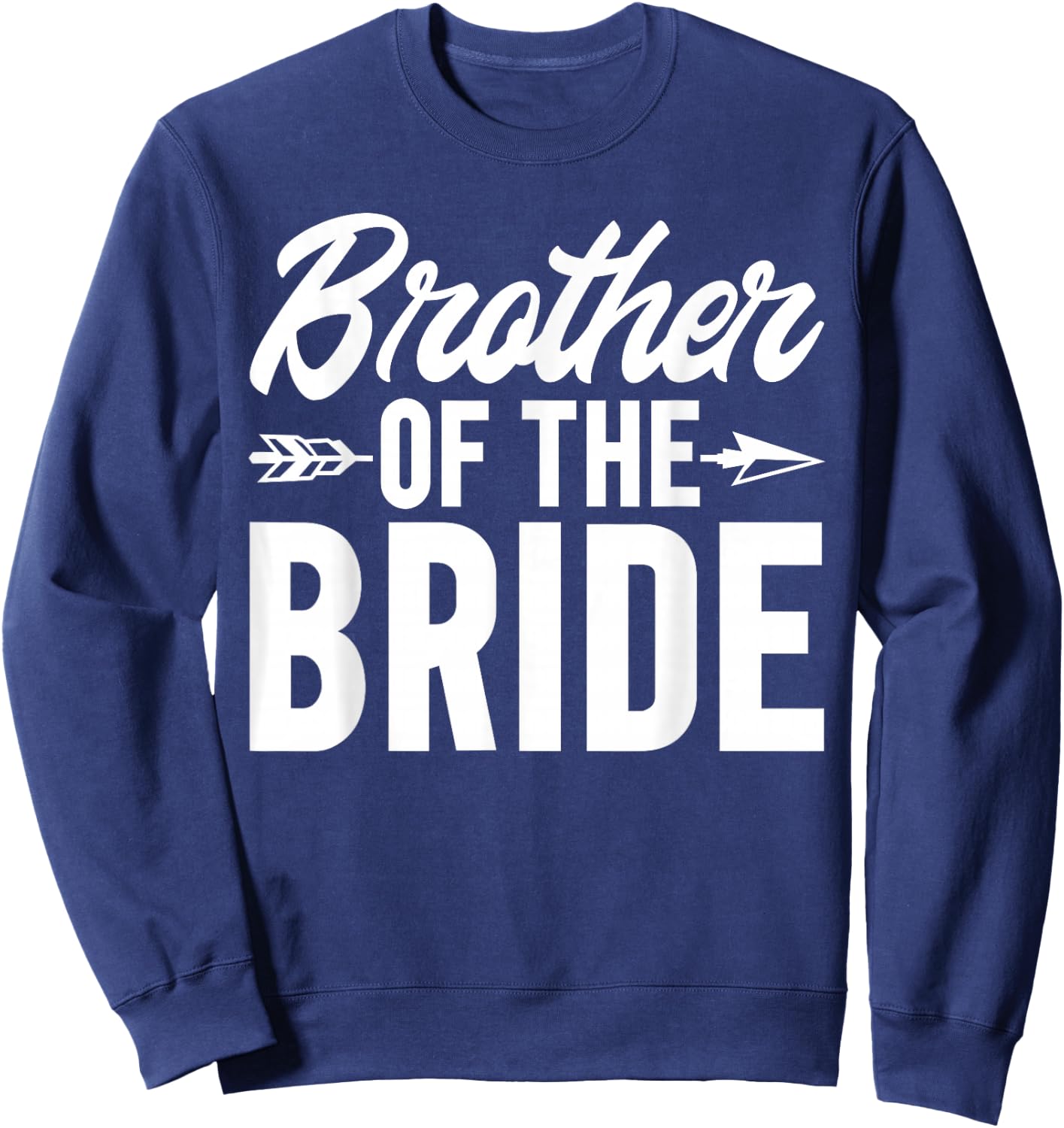 Brother of the Bride Brother Sweatshirt - Sweatshirt | Navy