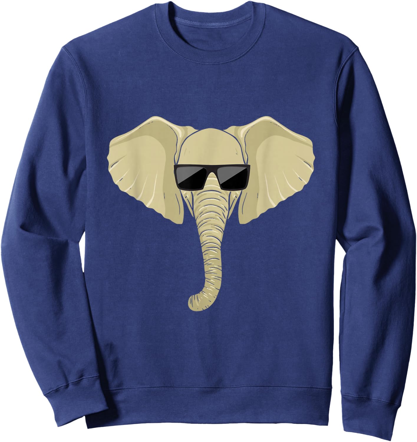 Elephant Gift Girlfriend Elephants Elefant Women Men Sweatshirt - Sweatshirt | Navy