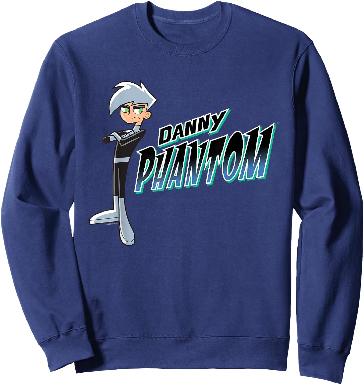 Danny Phantom with Logo Sweatshirt - Sweatshirt | Navy
