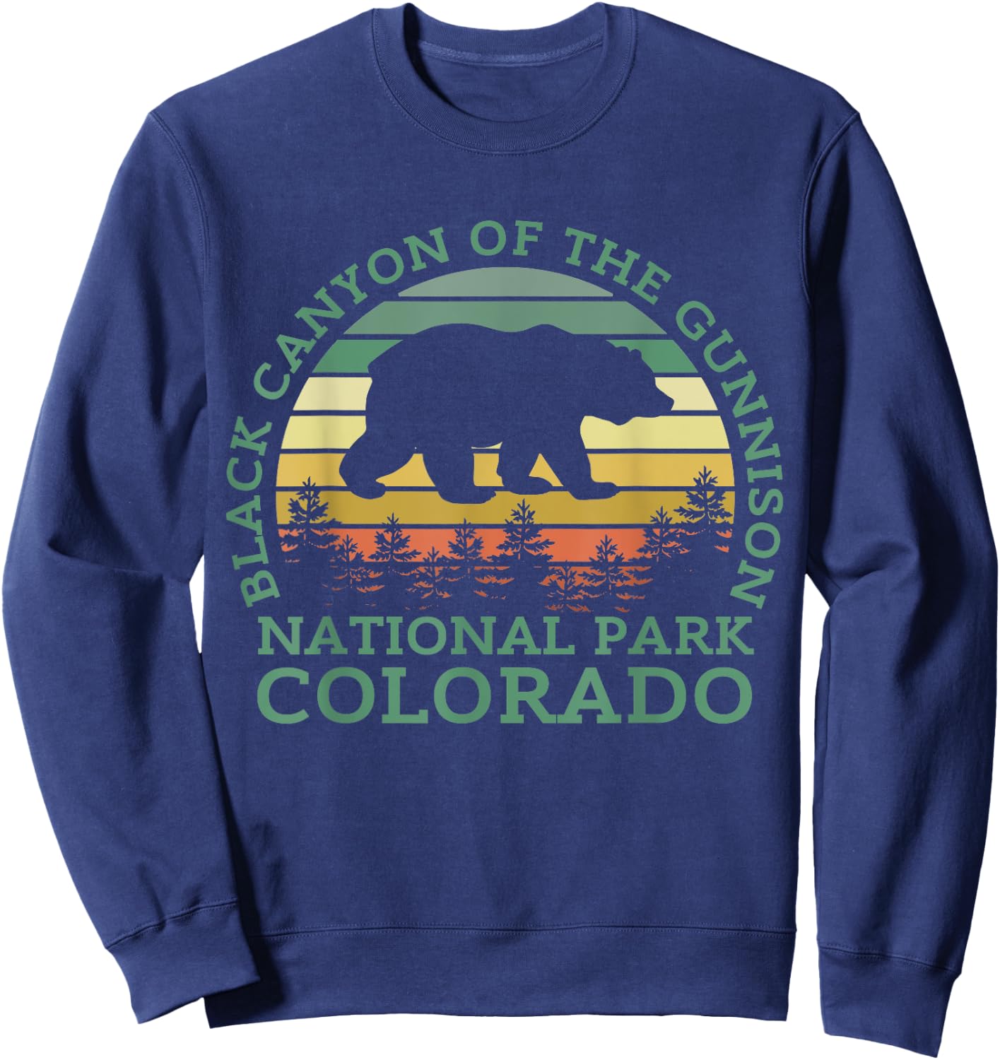 Black Canyon Of The Gunnison National Park Sweatshirt - Sweatshirt | Navy