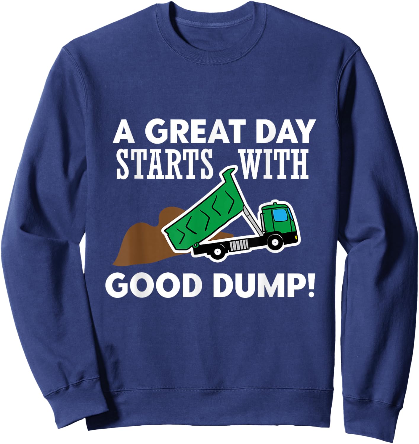 Truck Driver Tipper Driver Professional Driver Tipper Sweatshirt - Sweatshirt | Navy