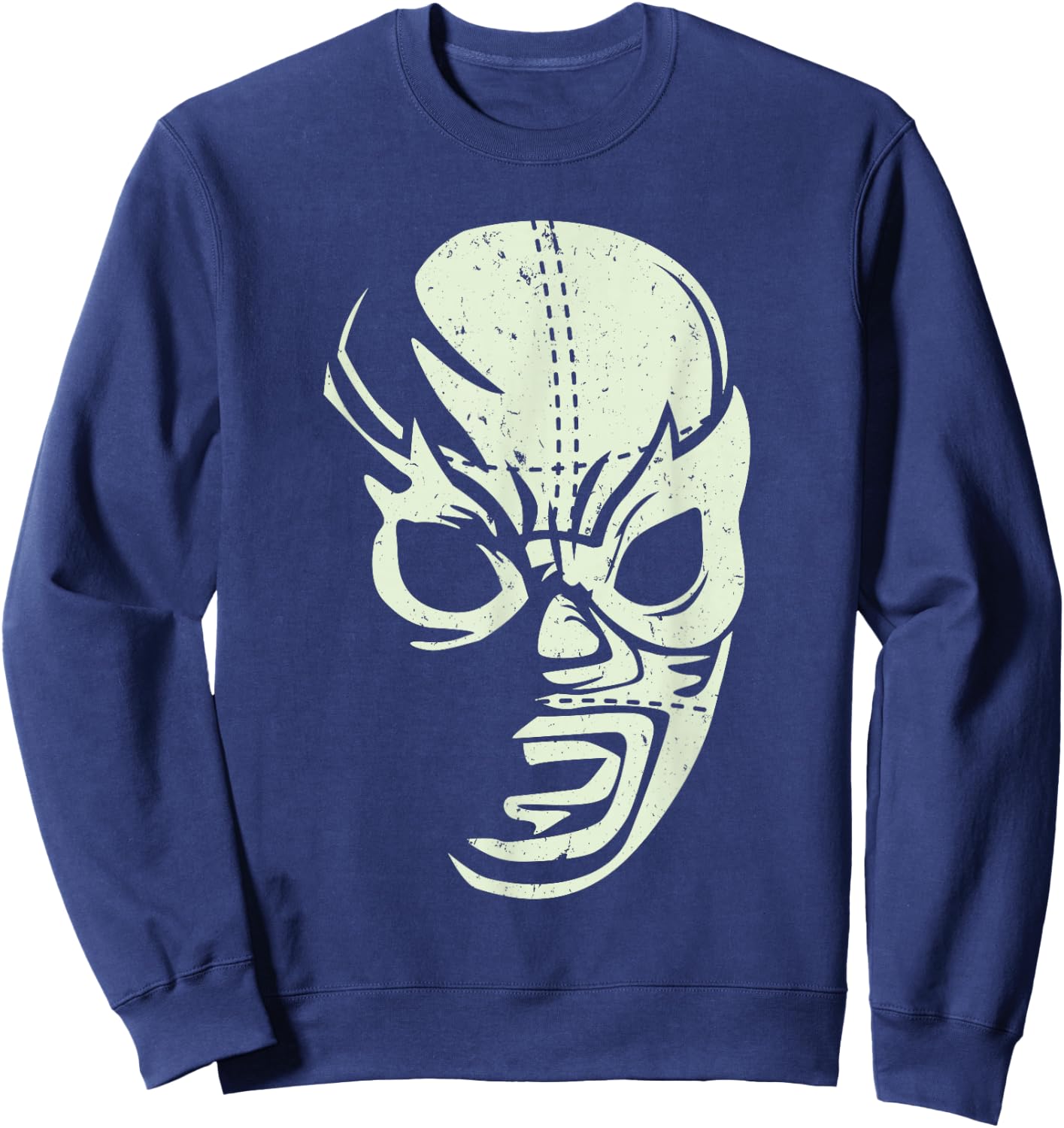 Feel-Ink Lucha Libre Wrestler Sweatshirt - Sweatshirt | Navy