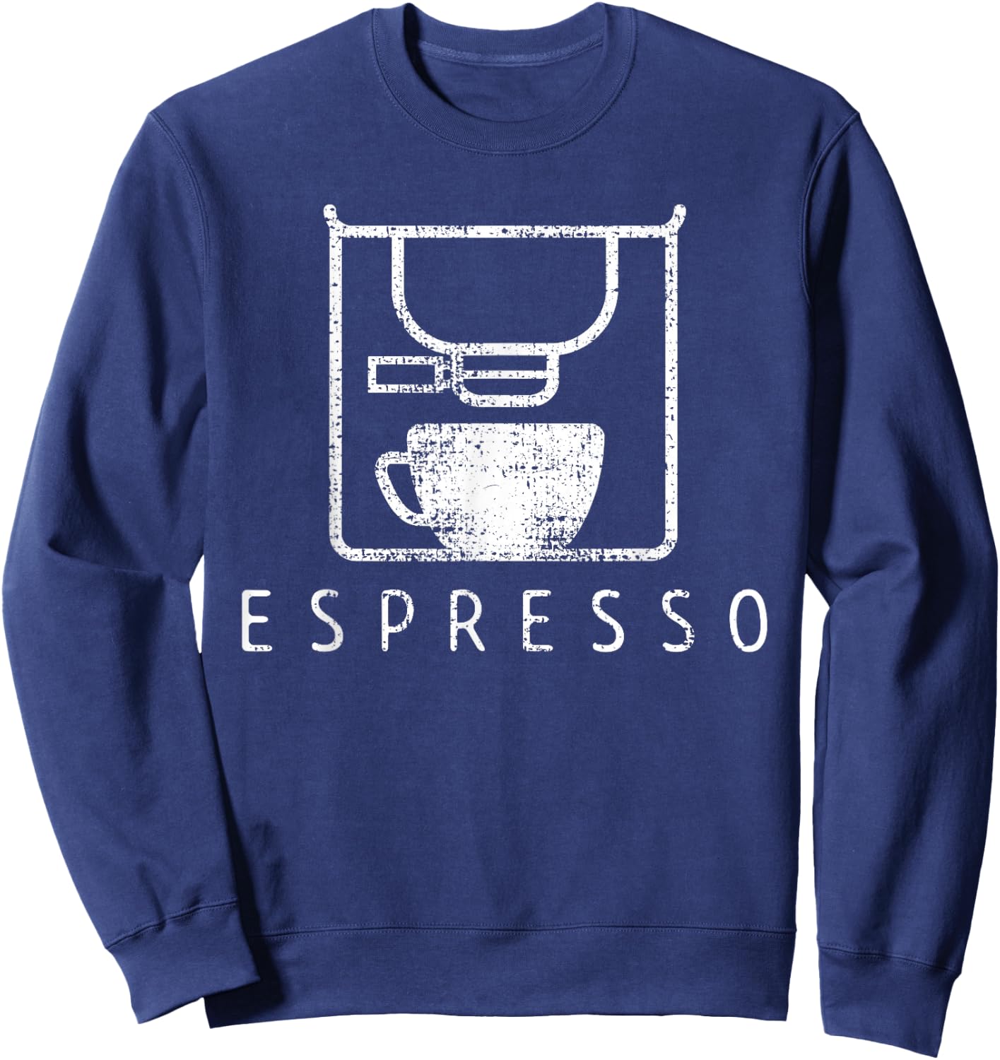 Espresso Barista Coffee Gift Sweatshirt - Sweatshirt | Navy
