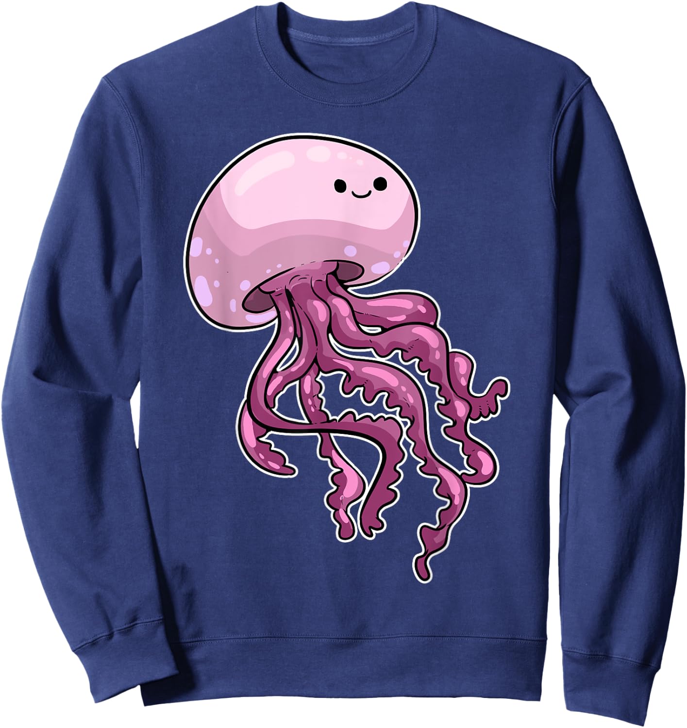 Jellyfish T Shirt Costume Men Kids Women Girls Sweatshirt - Sweatshirt | Navy