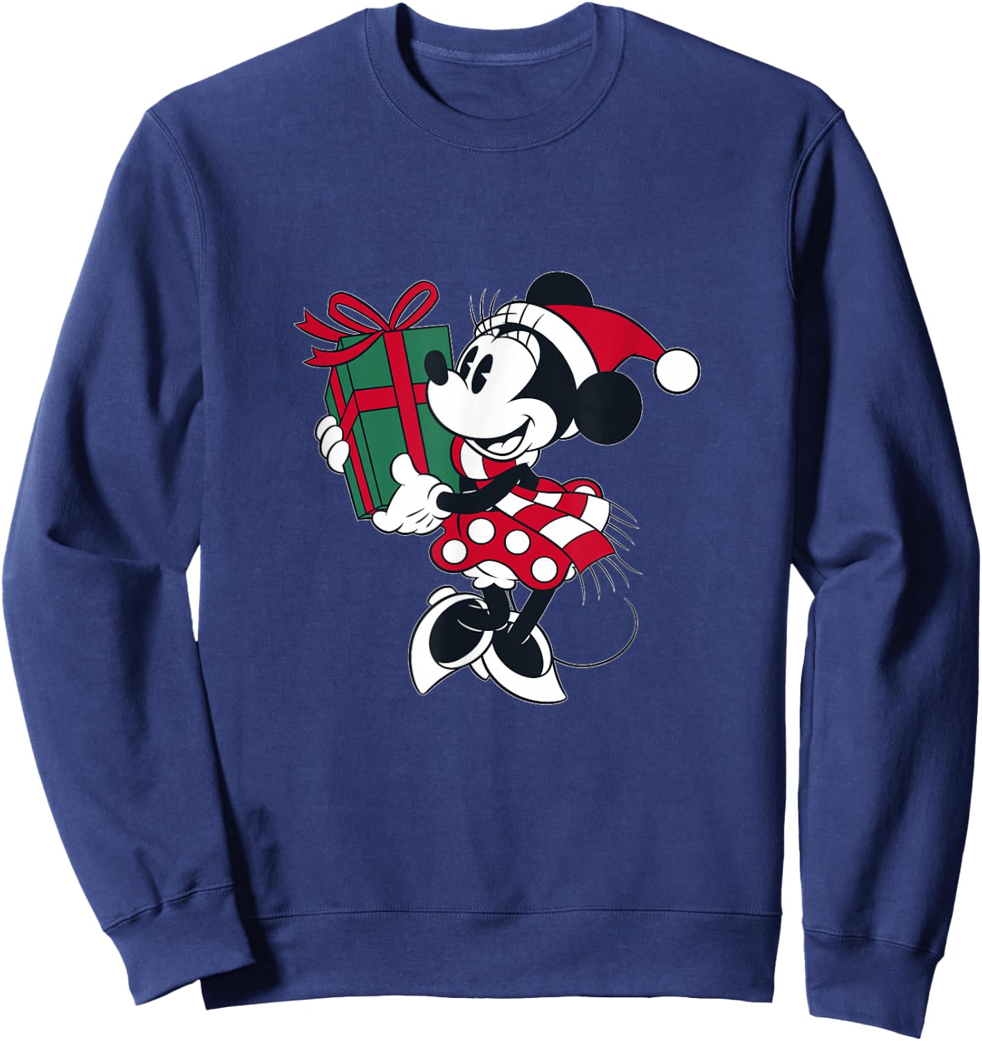Disney Minnie Mouse Gift Holiday Sweatshirt - Sweatshirt | Navy