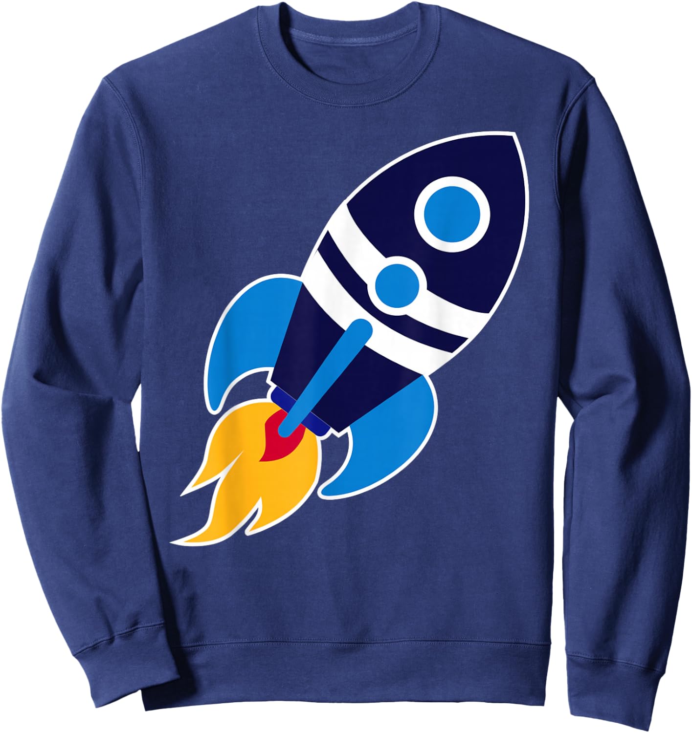 Space Rocket Sweatshirt - Sweatshirt | Navy