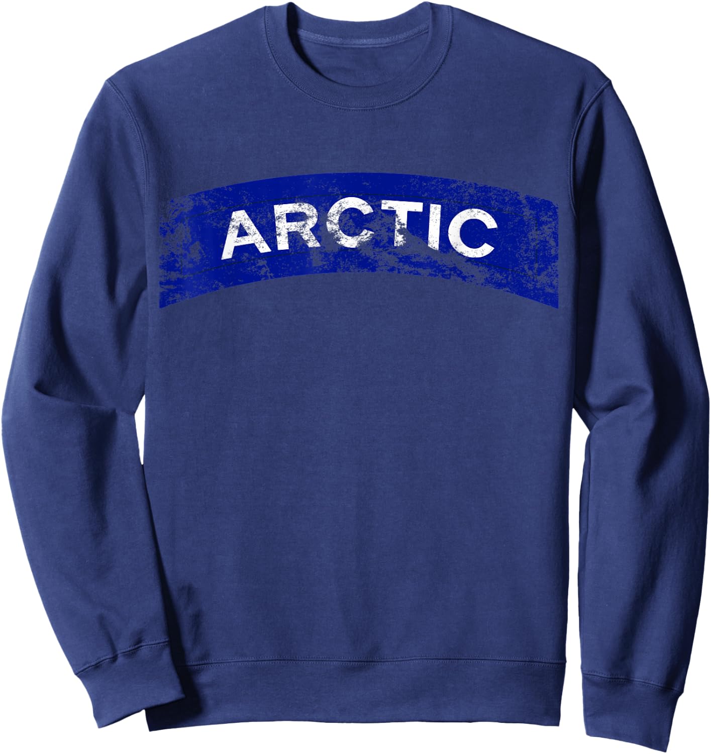 Army Arctic Tab - Vintage worn look Sweatshirt - Sweatshirt | Navy