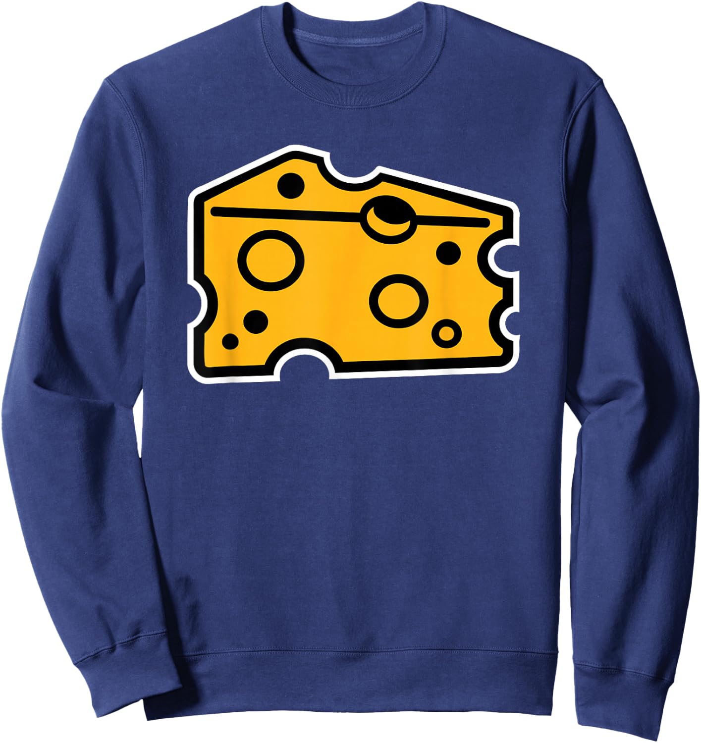 Cheese Sweatshirt - Sweatshirt | Navy