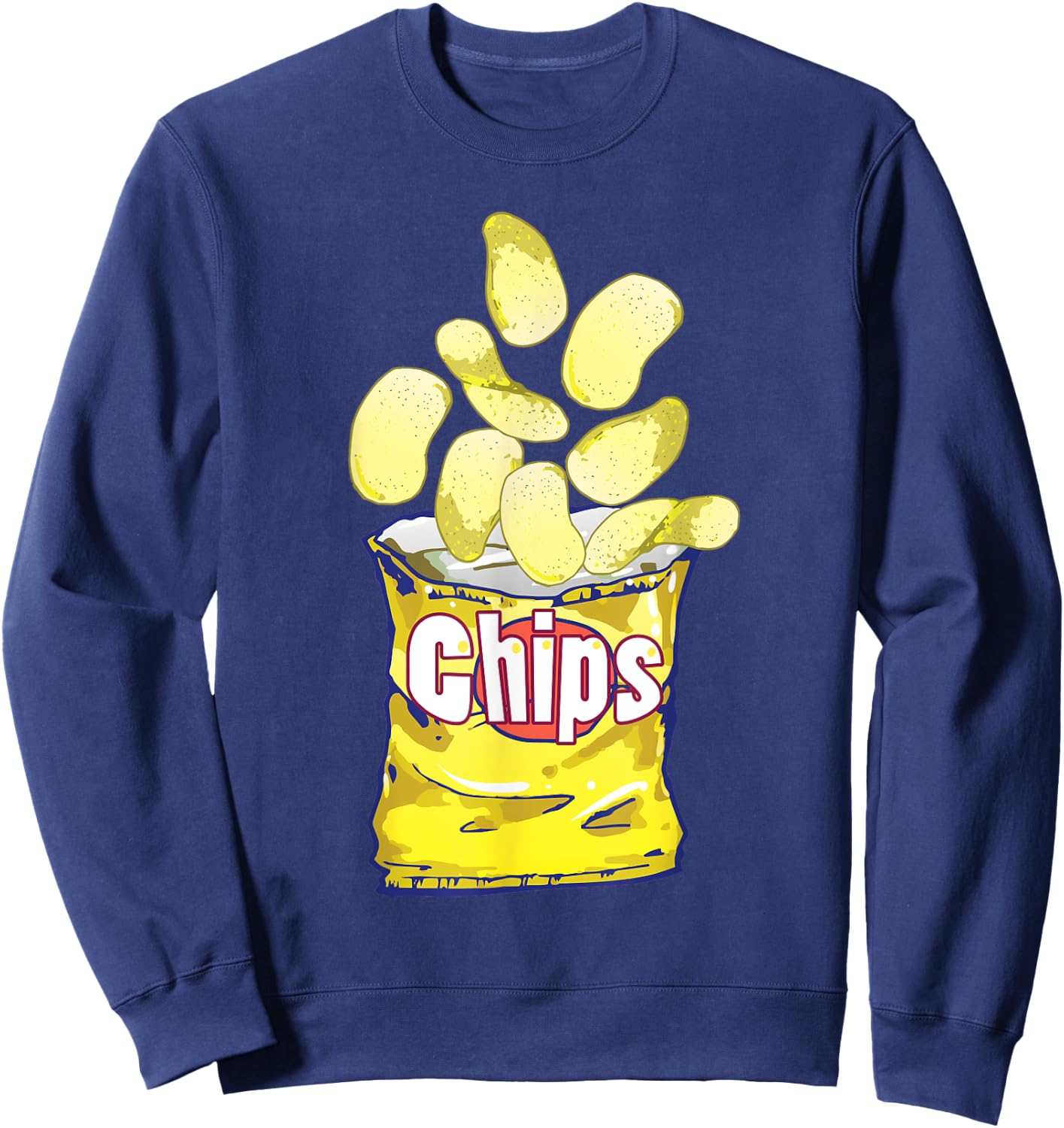 Game Day Potato Chips Sweatshirt - Sweatshirt | Navy