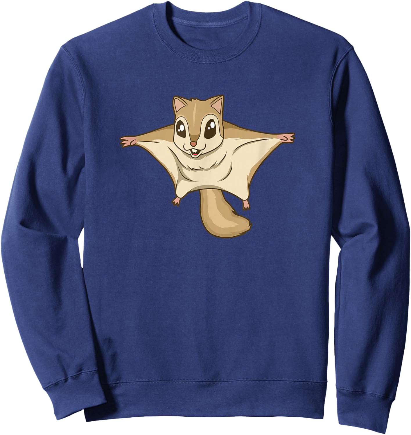 Kawaii Flying Squirrel Sweatshirt - Sweatshirt | Navy