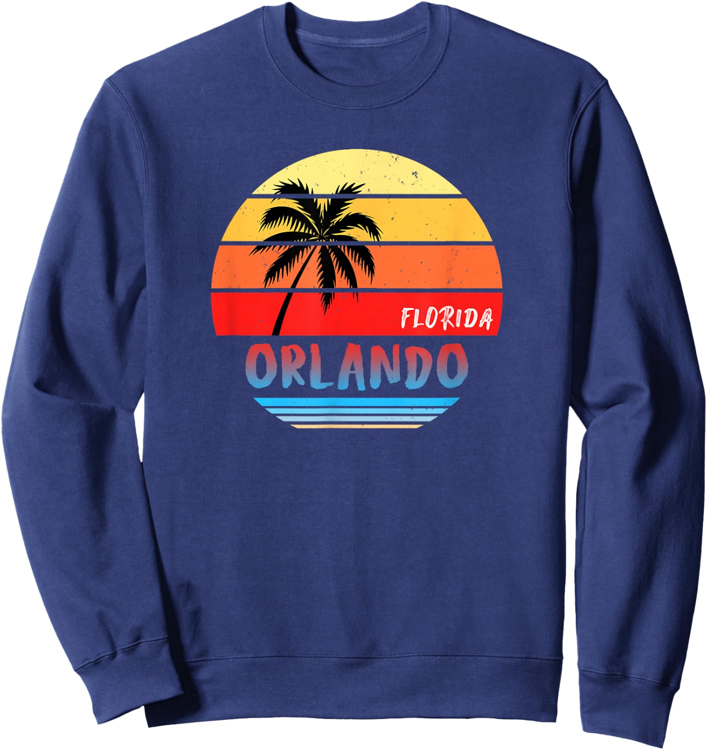 Orlando Shirt | Orlando Florida Sweatshirt - Sweatshirt | Navy