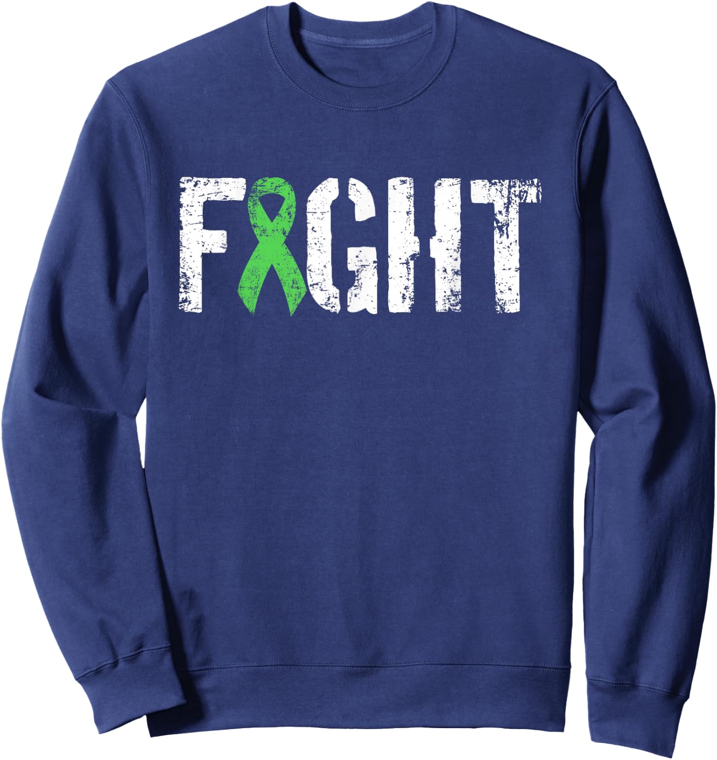 Fight Non Hodgkins Lymphoma - Military Style Awareness Sweatshirt - Sweatshirt | Navy