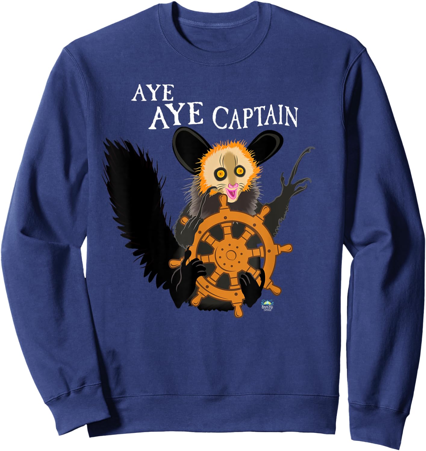 Aye Aye Captain Captain Sweatshirt - Sweatshirt | Navy