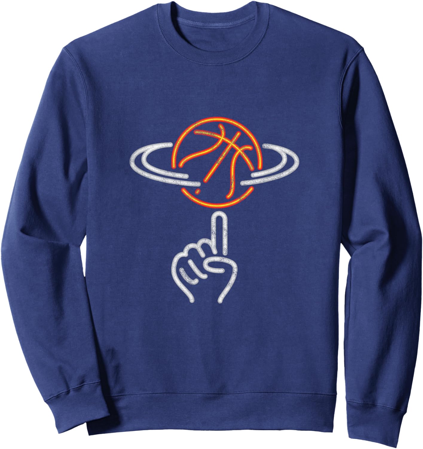 Cool Basketball Player Tricks Bball Sports Sweatshirt - Sweatshirt | Navy