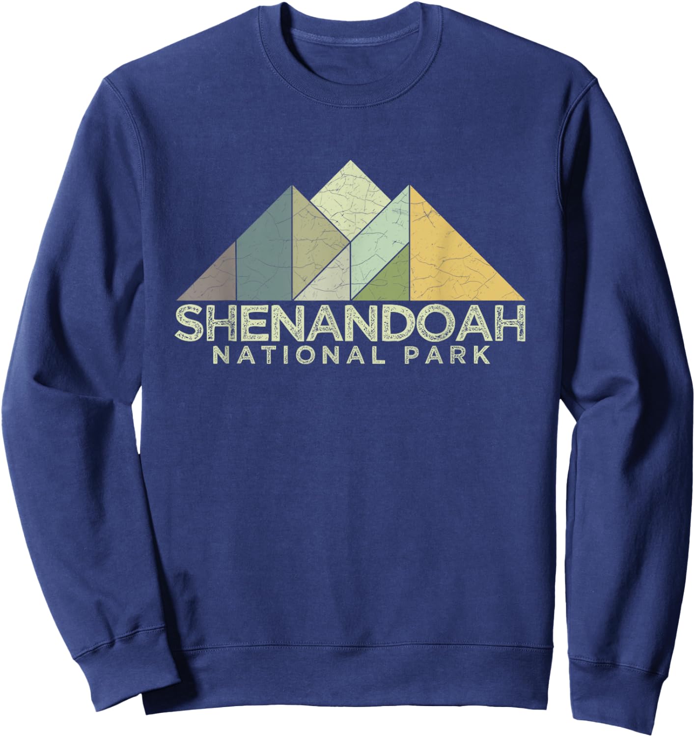 Vintage Shenandoah National Park Retro Sweatshirt - Sweatshirt | Navy