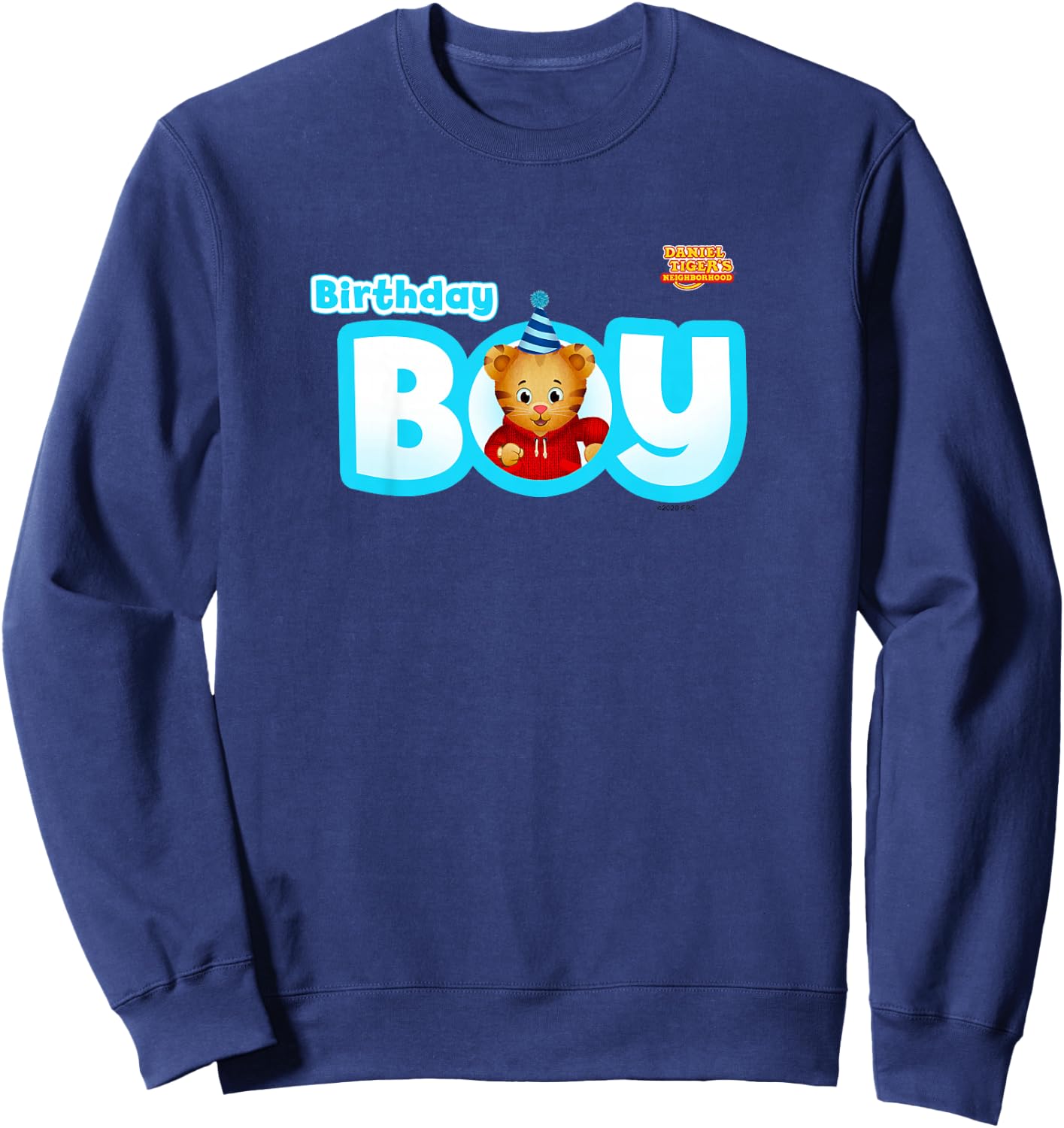 Kids Daniel Tiger's Neighborhood: Birthday Boy Sweatshirt - Sweatshirt | Navy
