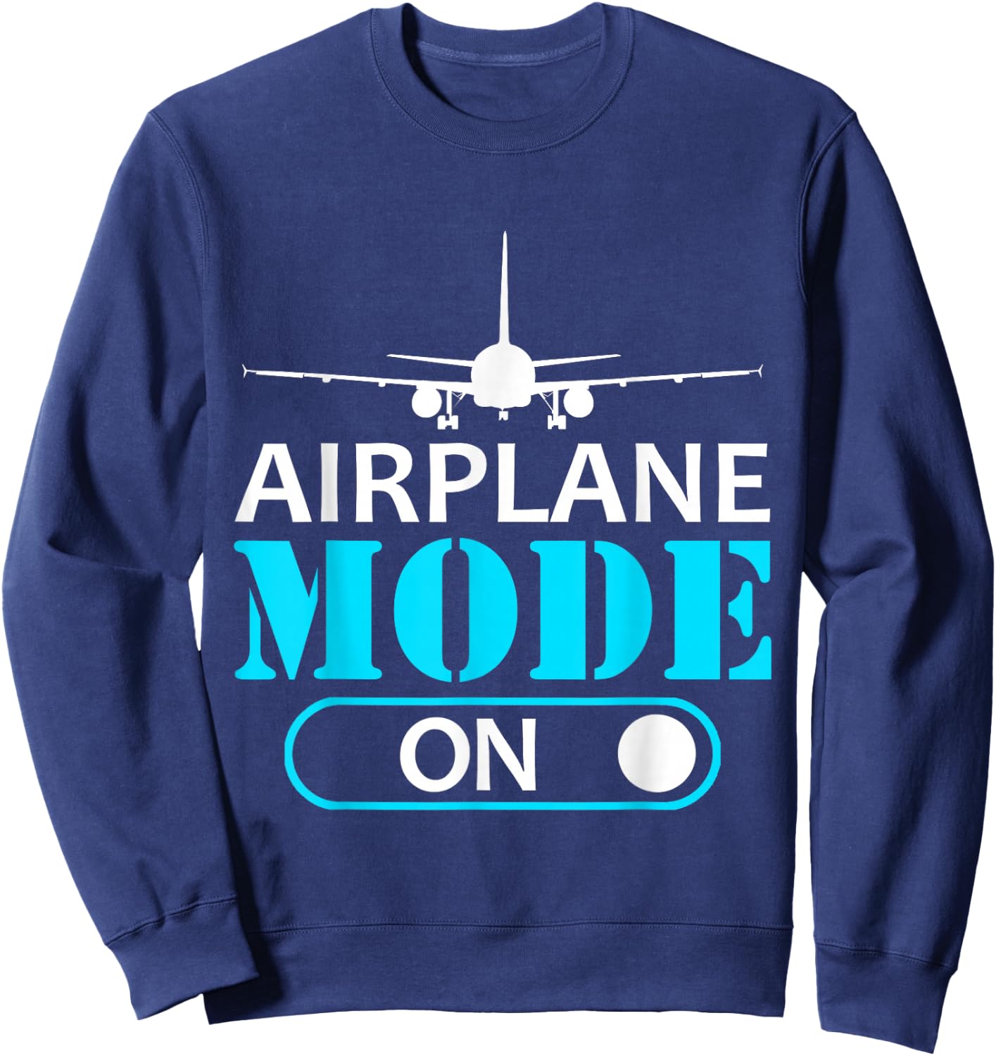 Aircraft Mode One Aviator Aeroplane Pilot Sweatshirt - Sweatshirt | Navy