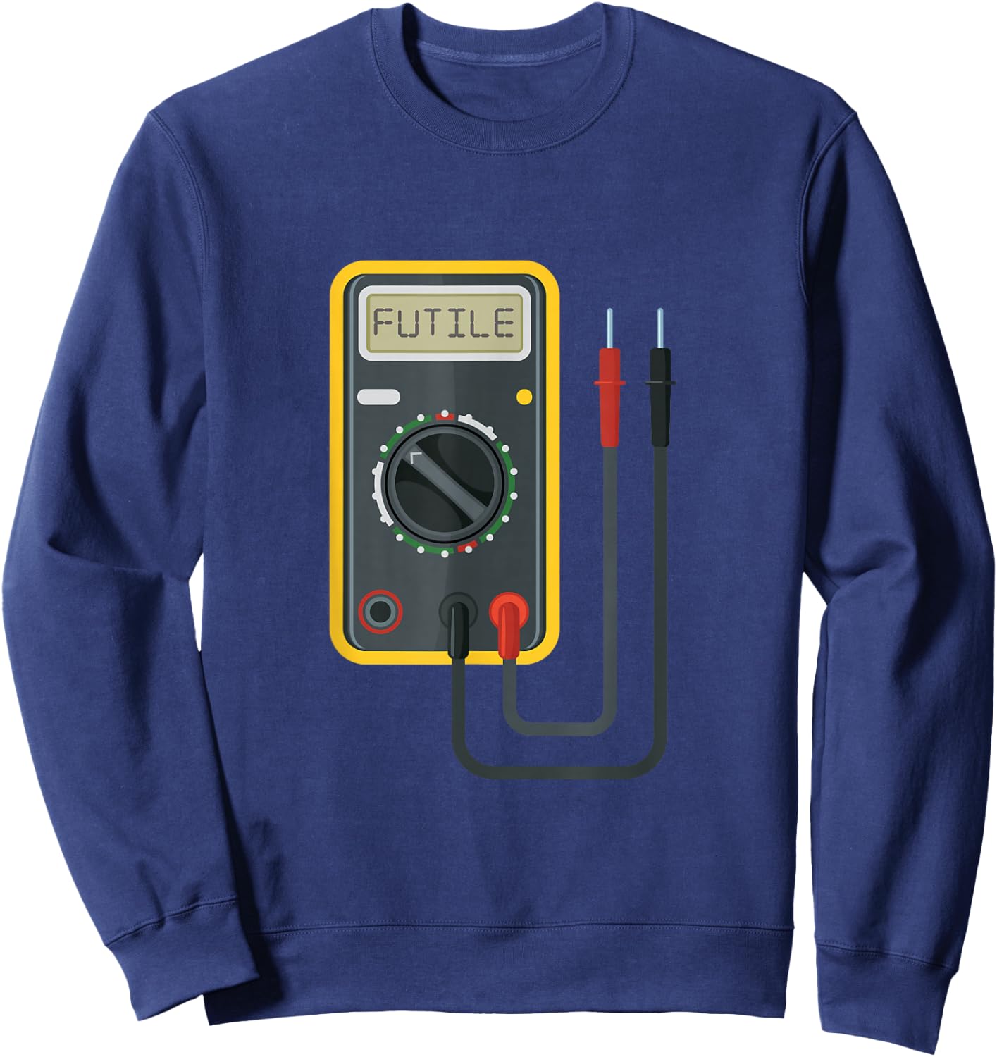 Ingenieure Widerstand ist vain Ohm Law Engineering Sweatshirt - Sweatshirt | Navy