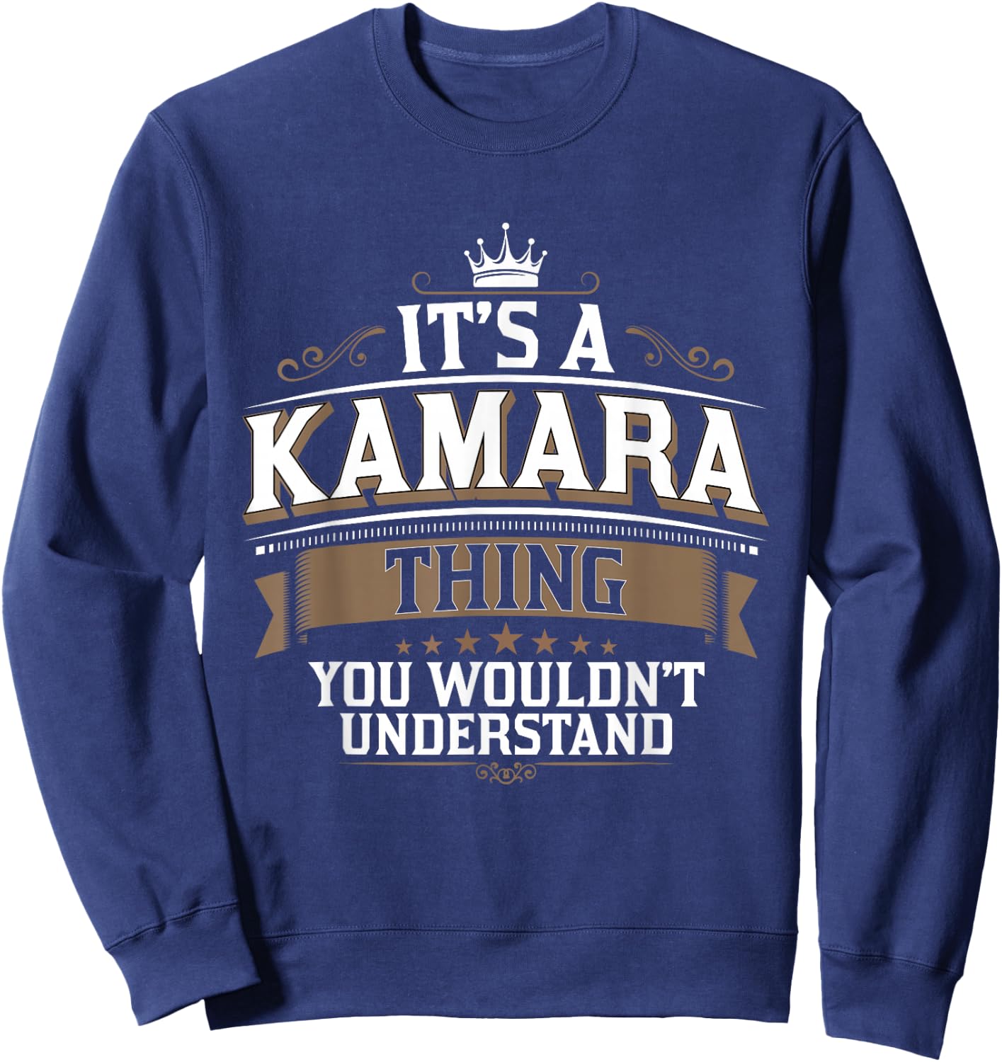 EWD It's a Kamara Thing You Wouldn't Understand Kamara Sweatshirt - Sweatshirt | Navy