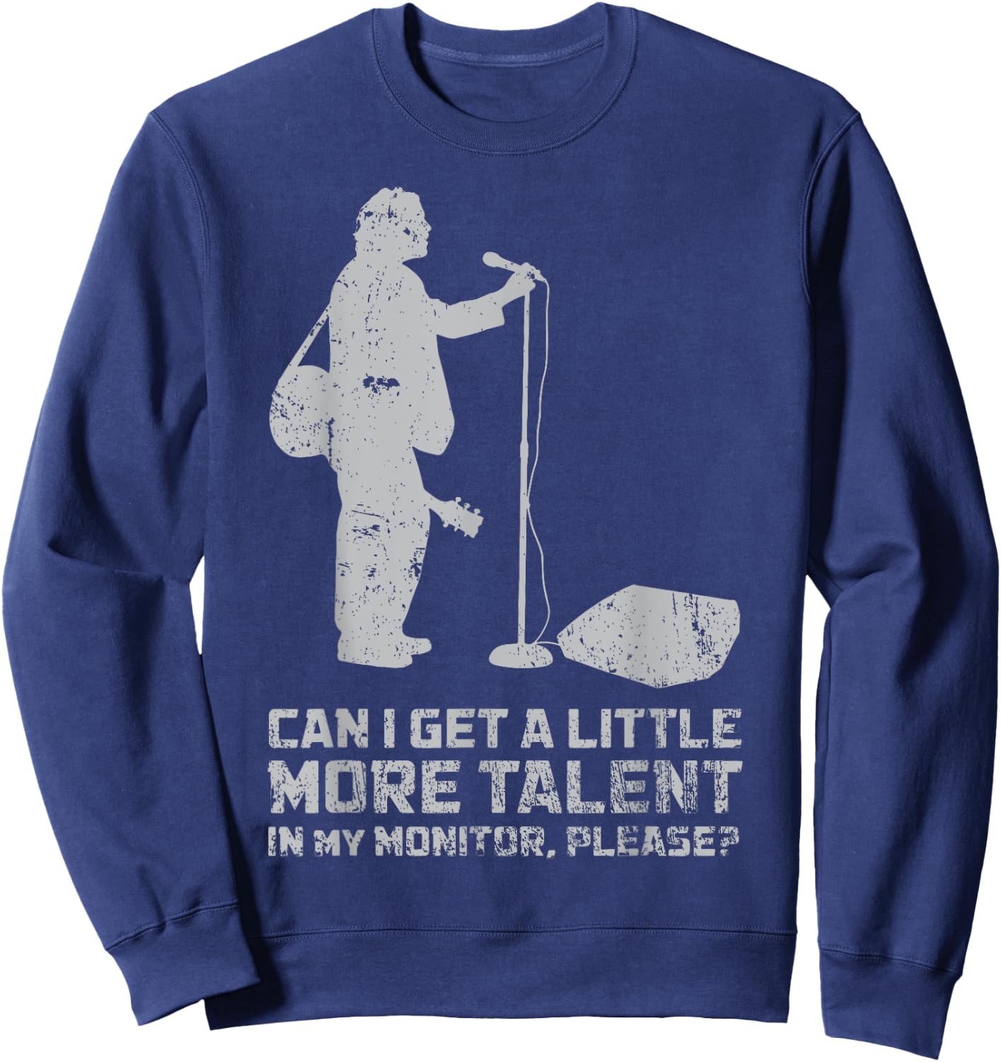 Audio/Sound Engineer/Mixer - More Talent In Monitor Sweatshirt - Sweatshirt | Navy