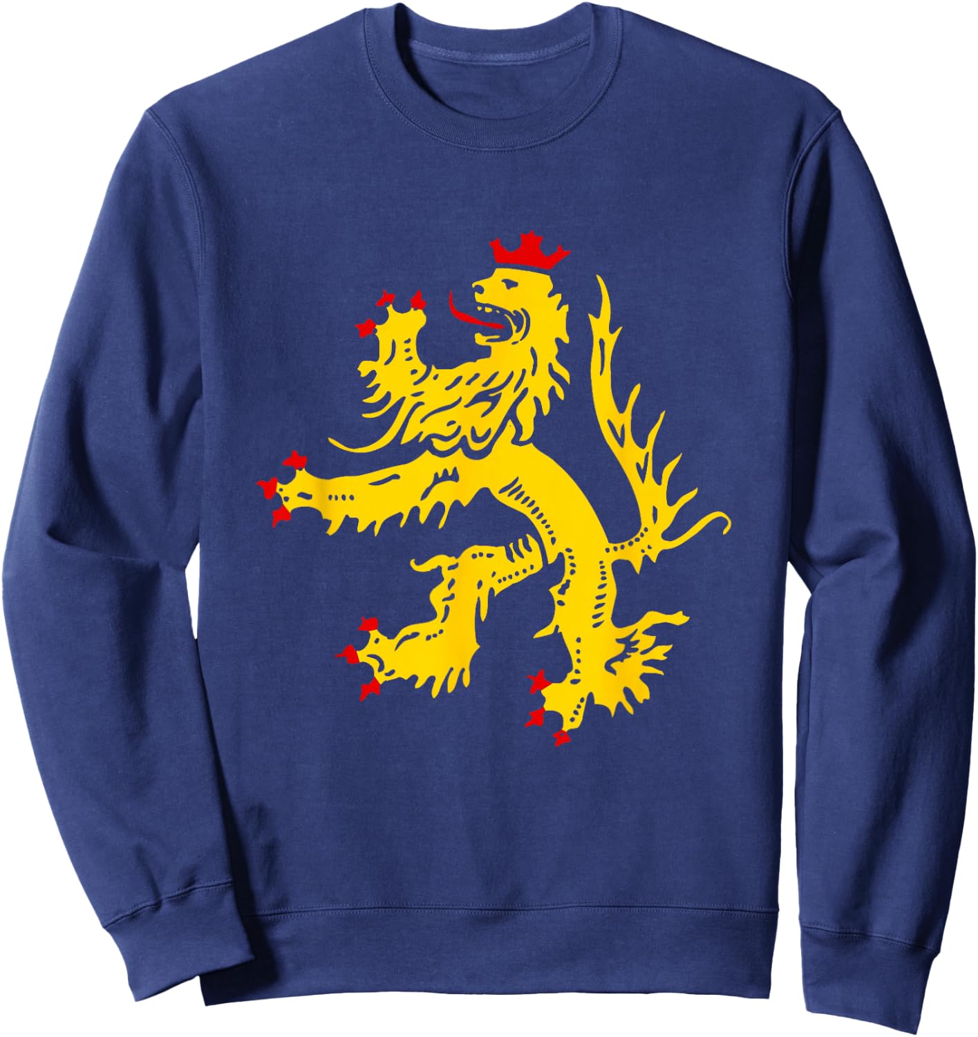 Golden Lion of Bavaria Bavarian Coat of Arms Insignia Sweatshirt - Sweatshirt | Navy