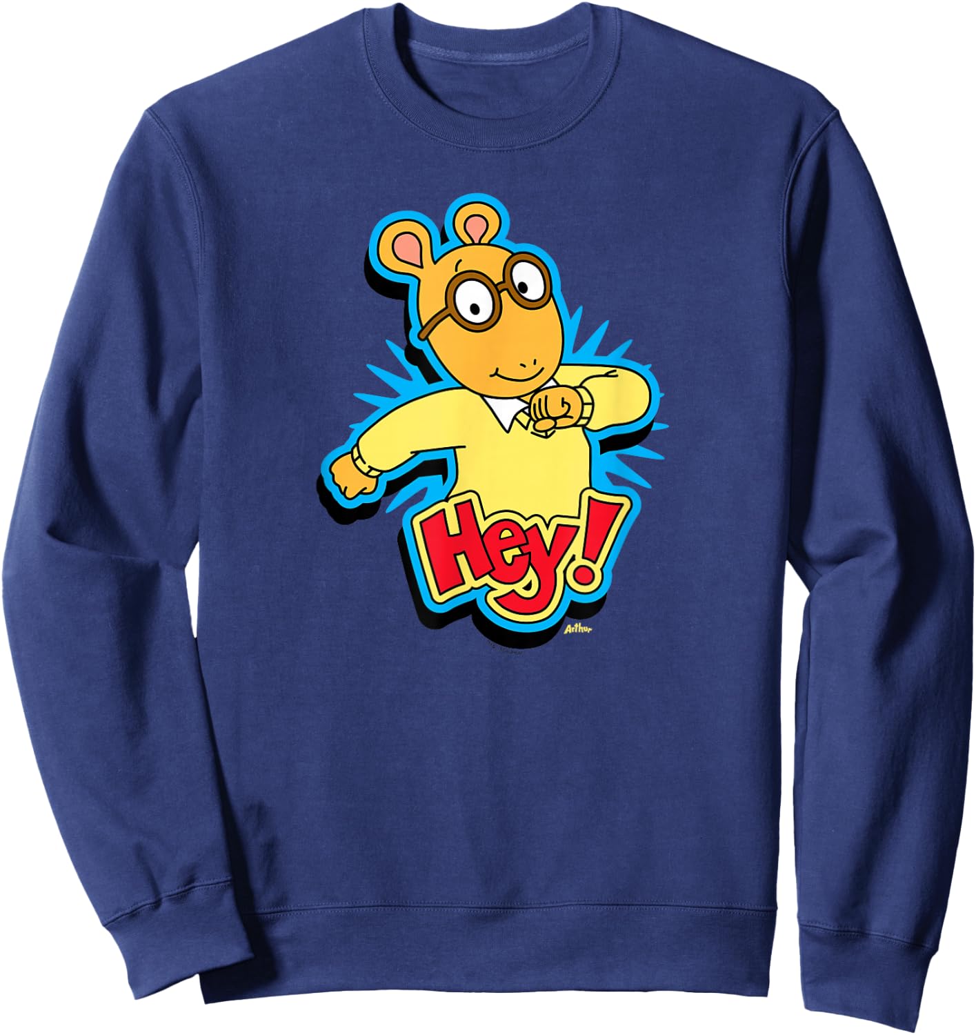 Arthur Walking Hey Burst Sweatshirt - Sweatshirt | Navy