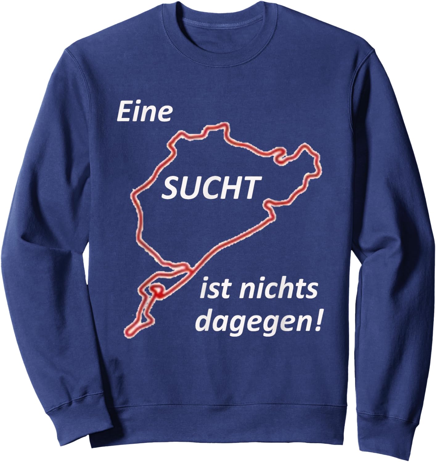 24H Racing, VLN, North Bow, Nürburgring, Women, Men Sweatshirt - Sweatshirt | Navy
