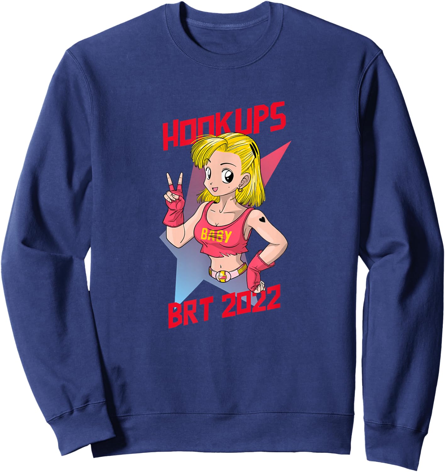 Hookups BRT #1 Sweatshirt - Sweatshirt | Navy