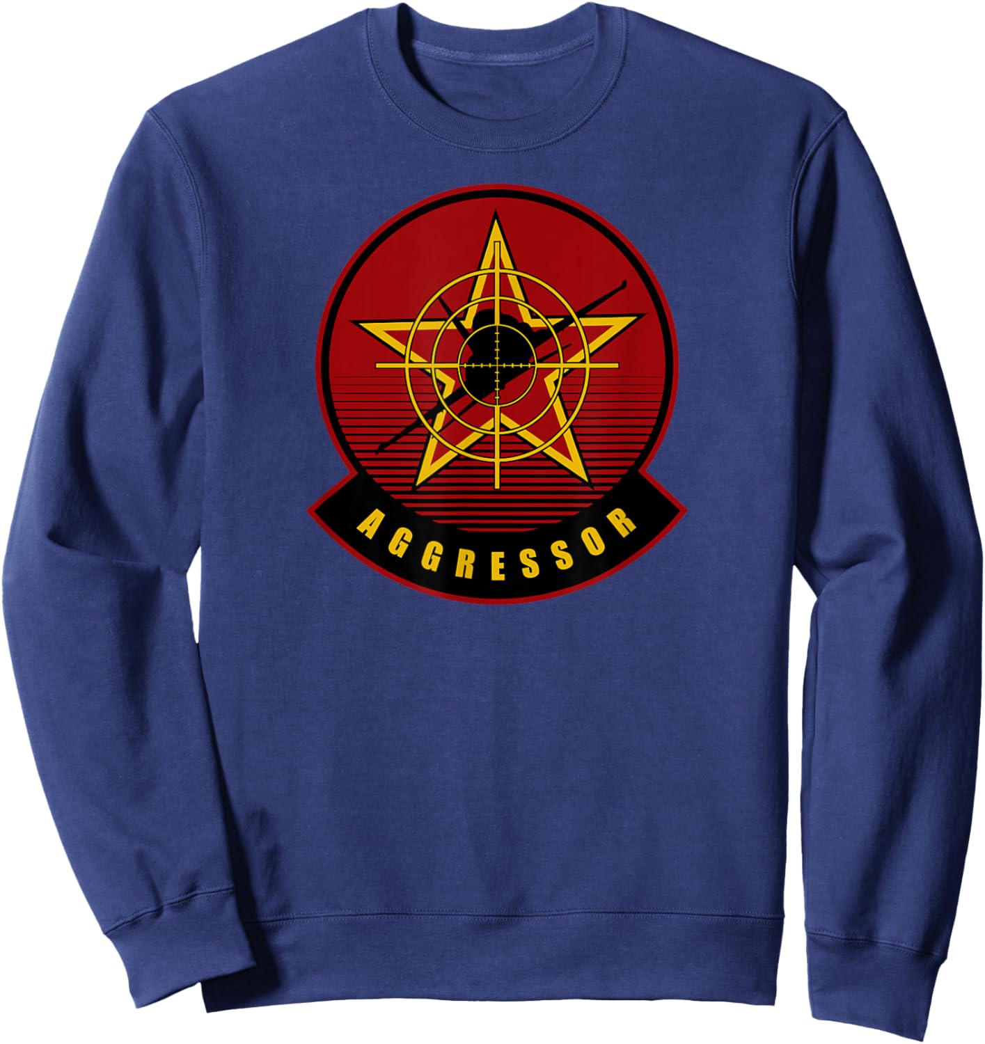F-5 Aggressor Patch Sweatshirt - Sweatshirt | Navy