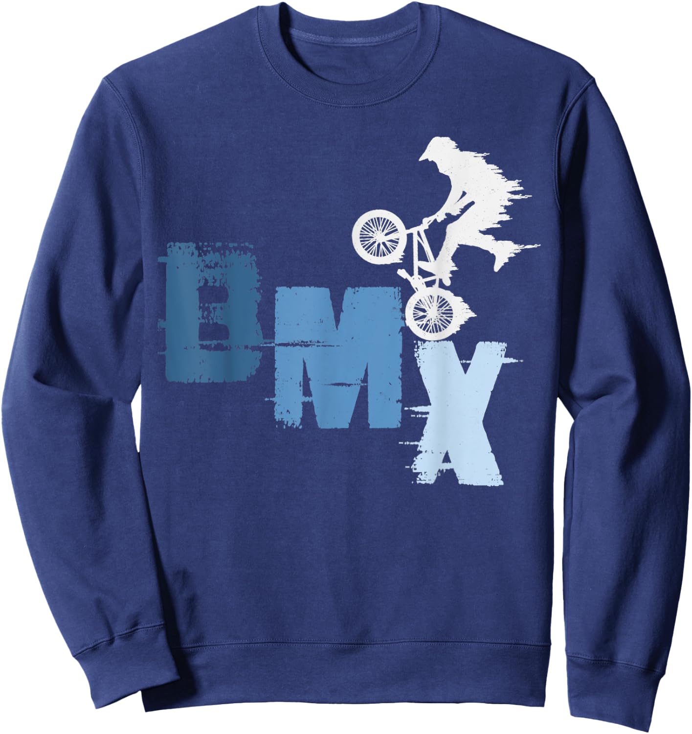 Freestyle BMX Riders outfit for Boys - BMX Trick Bike Rider Sweatshirt - Sweatshirt | Navy