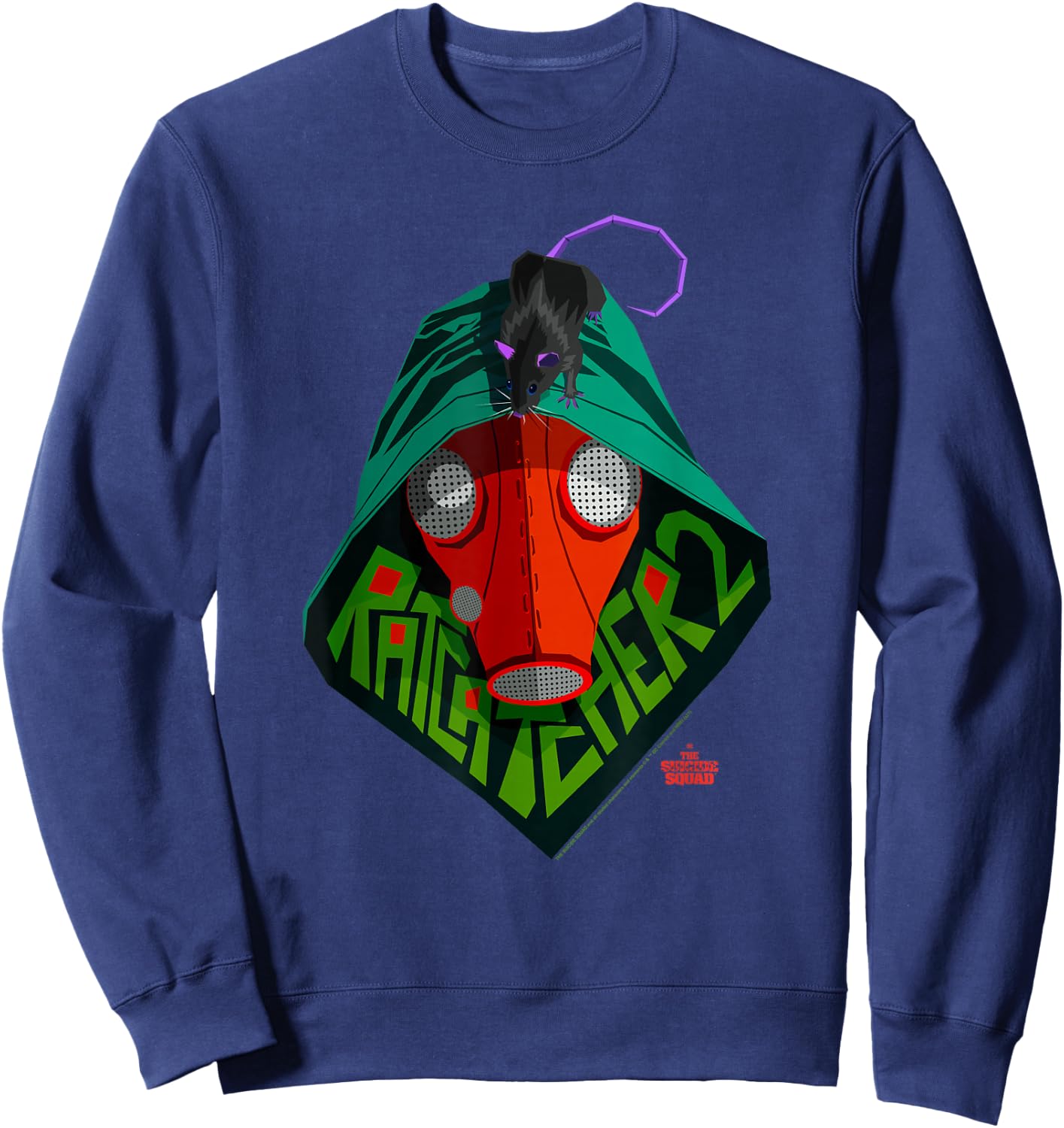 The Suicide Squad Big Ratcatcher 2 Logo Sweatshirt - Sweatshirt | Navy