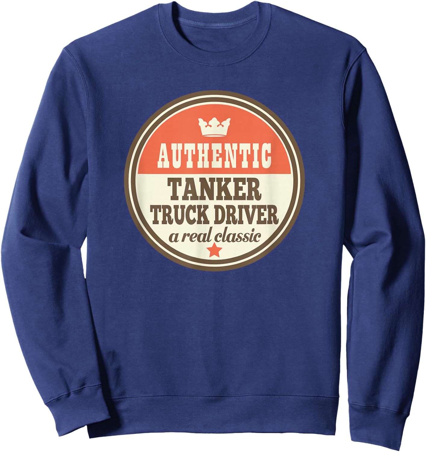 Tanker Truck Driver Sweatshirt - Sweatshirt | Navy