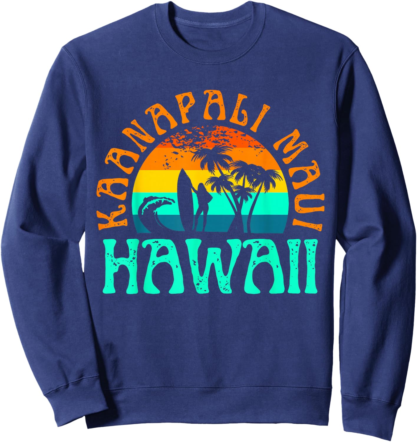 Kaanapali Maui Hawaii Sweatshirt - Sweatshirt | Navy