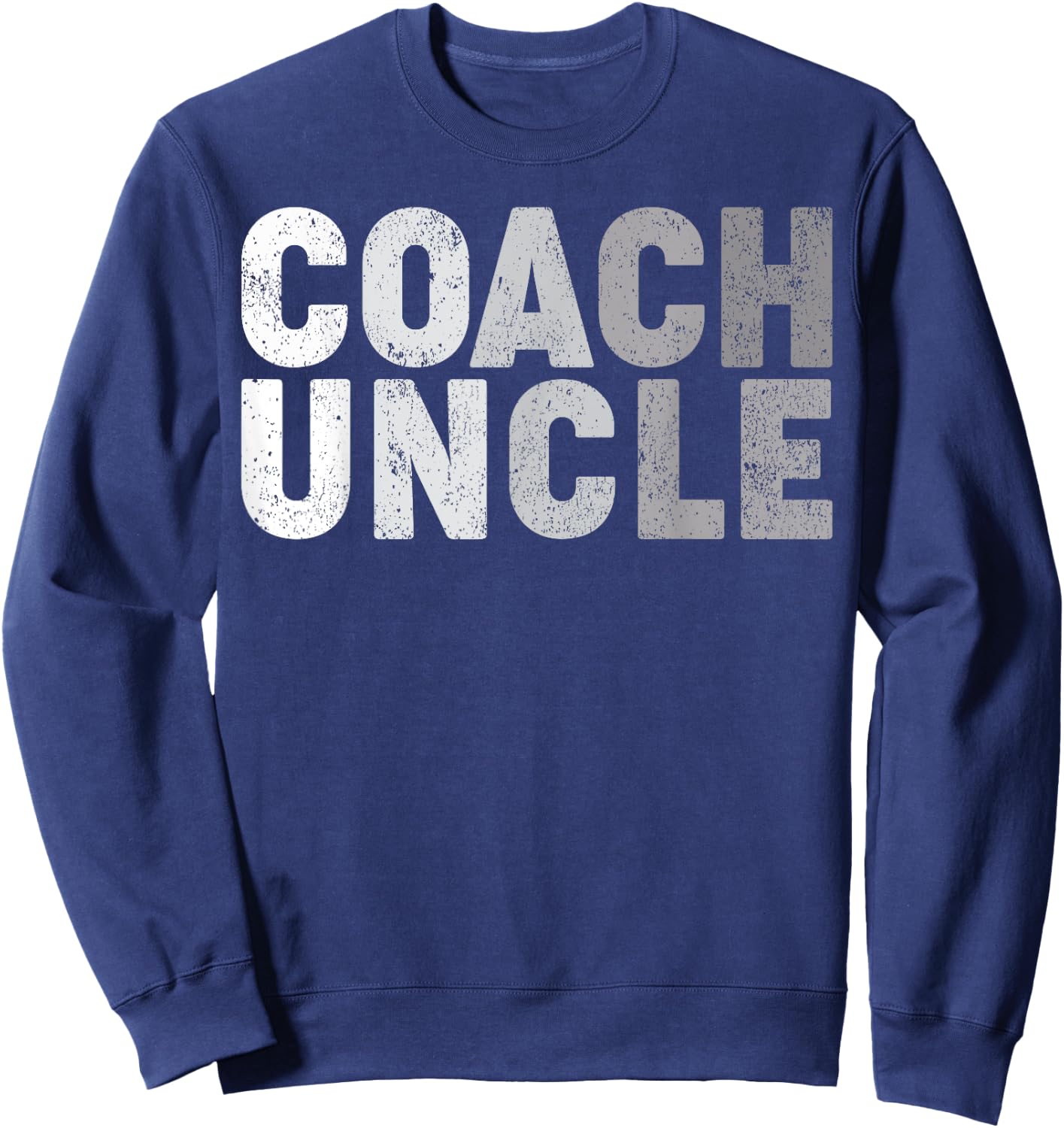 Coach Uncle Soccer Football Basketball Coach Father's Day Sweatshirt - Sweatshirt | Navy
