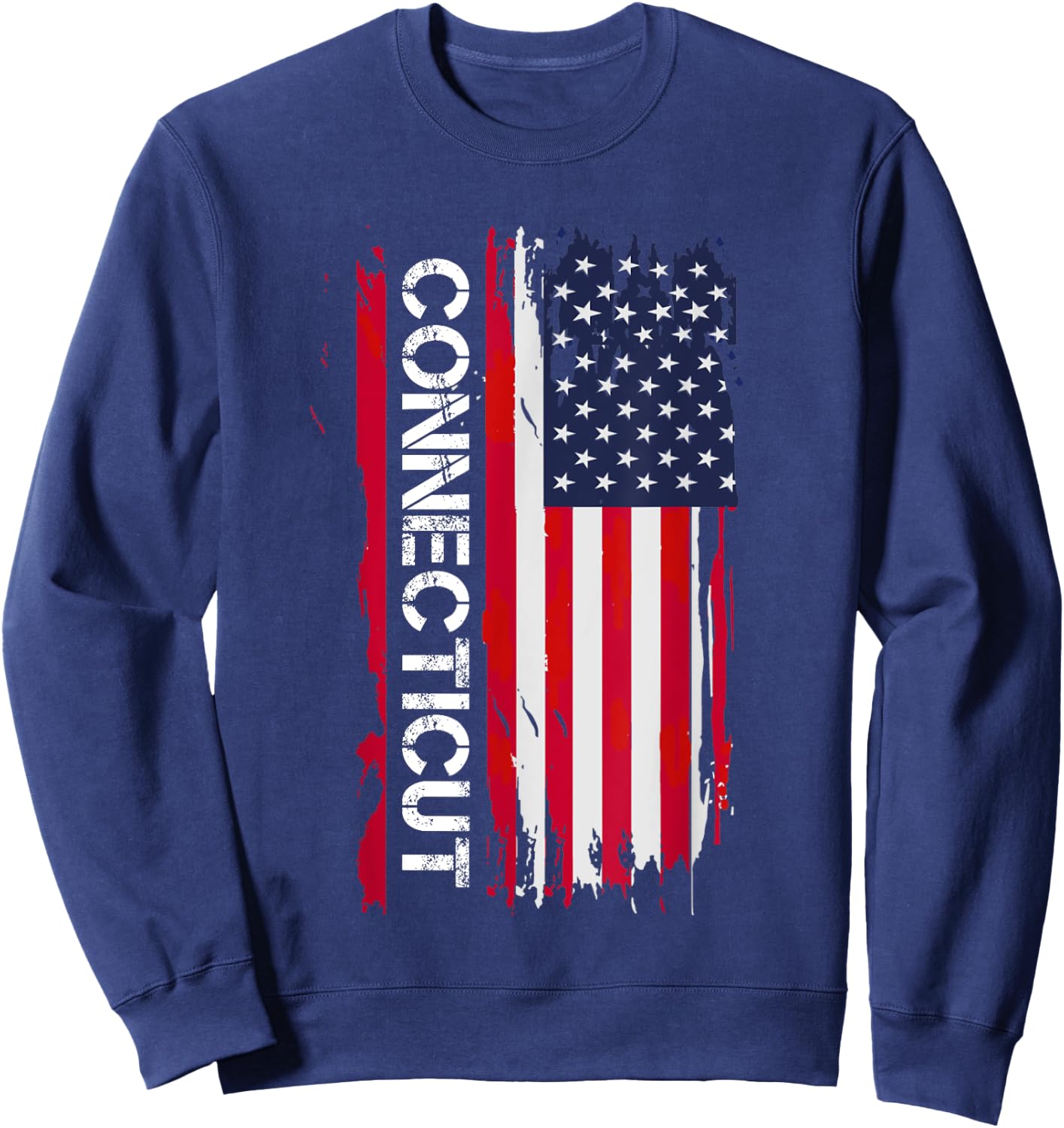 Connecticut, America Sweatshirt - Sweatshirt | Navy