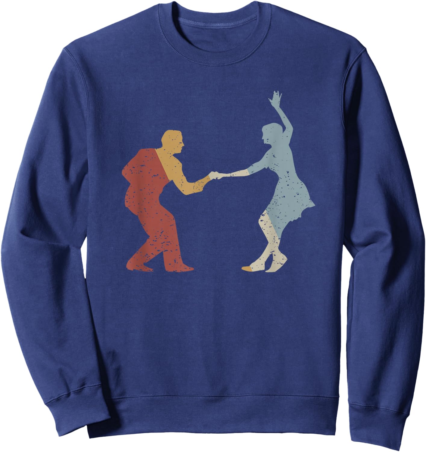 Swing Retro Style Vintage Sweatshirt - Sweatshirt | Navy