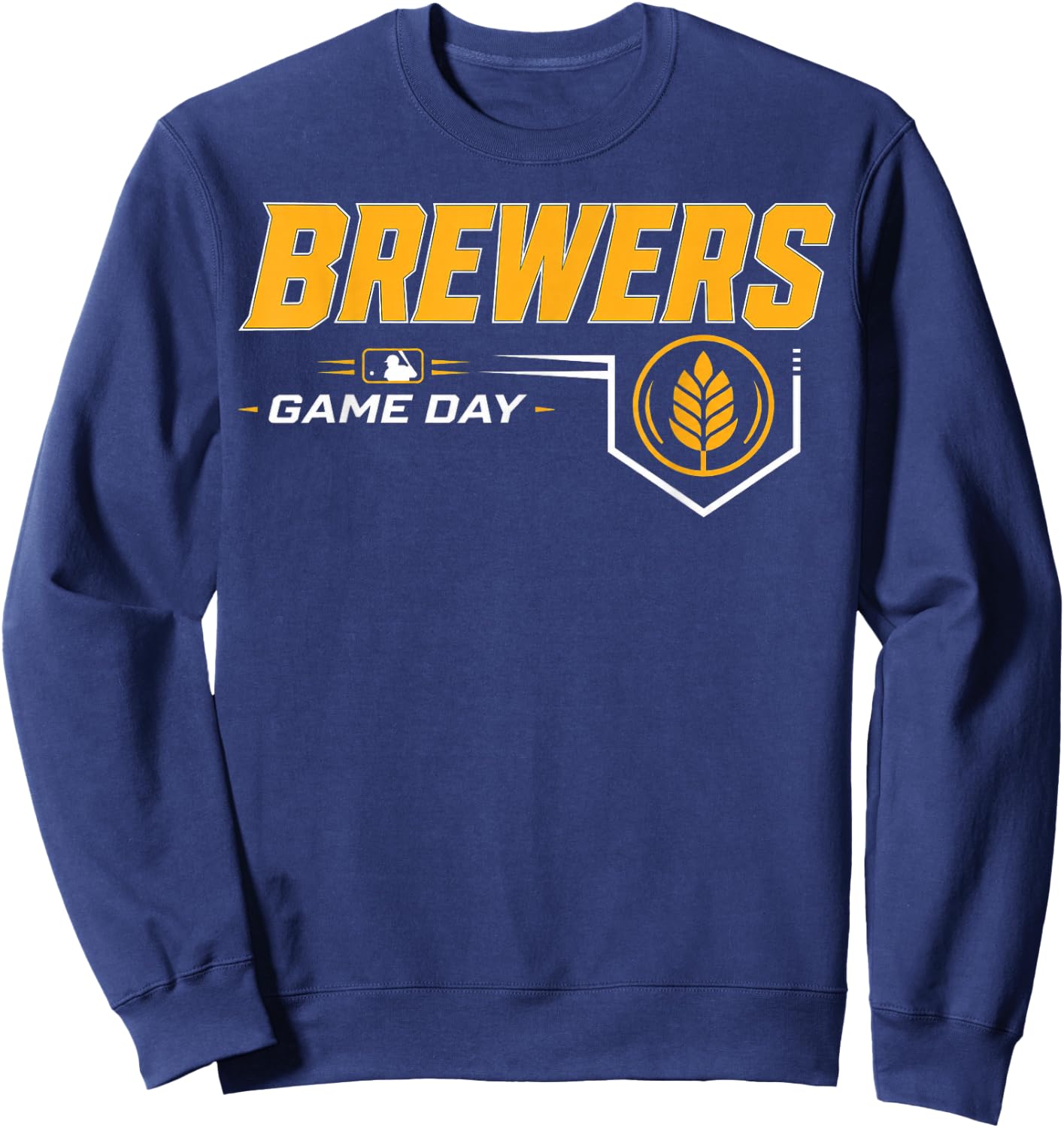 Vintage Brewers Retro Sweatshirt - Sweatshirt | Navy