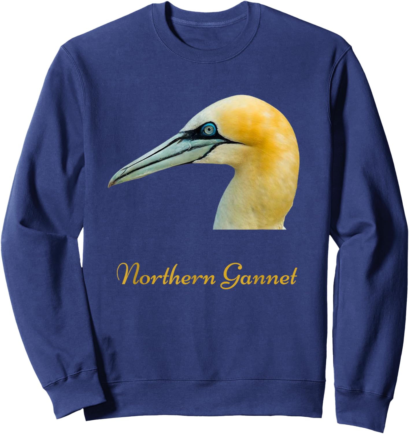 Northern Gannet Bird Ornithology Sweatshirt - Sweatshirt | Navy
