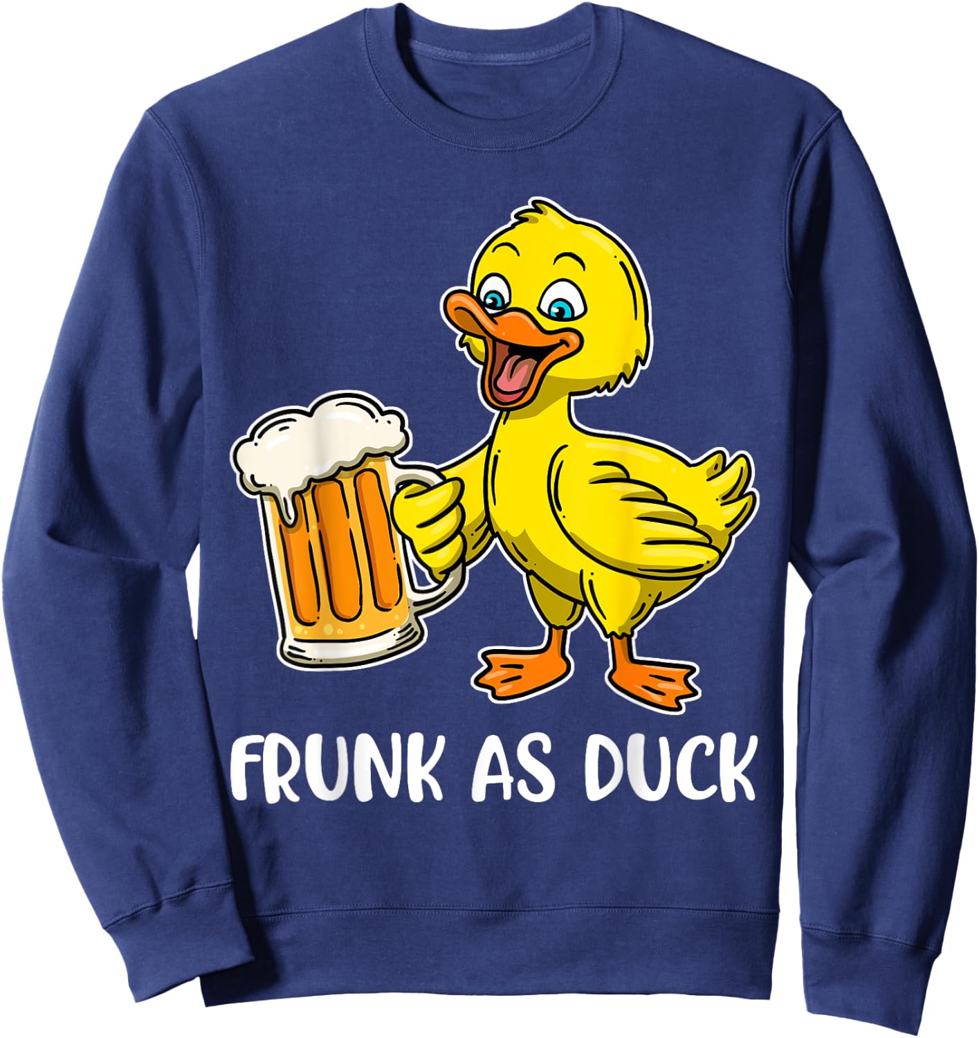Frunk As Duck Sweatshirt - Sweatshirt | Navy