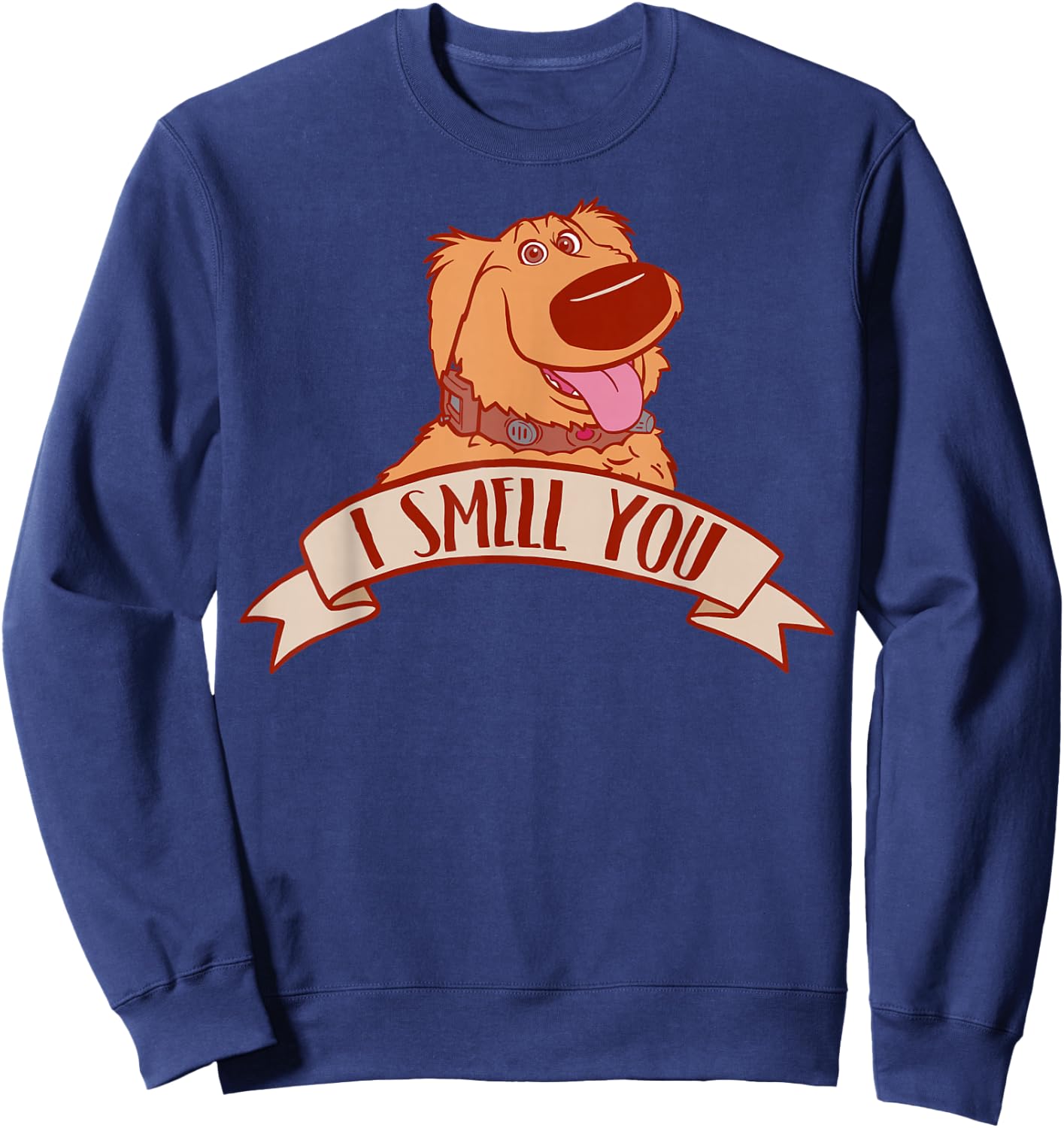 Disney Pixar Up Dug I Smell You Portrait Sweatshirt - Sweatshirt | Navy