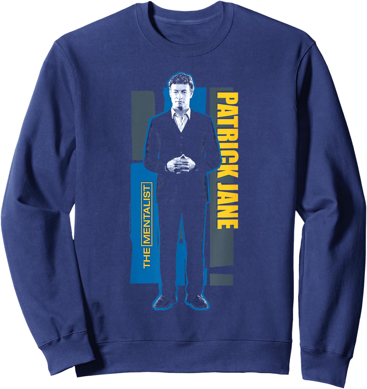 The Mentalist Patrick Jane Sweatshirt - Sweatshirt | Navy