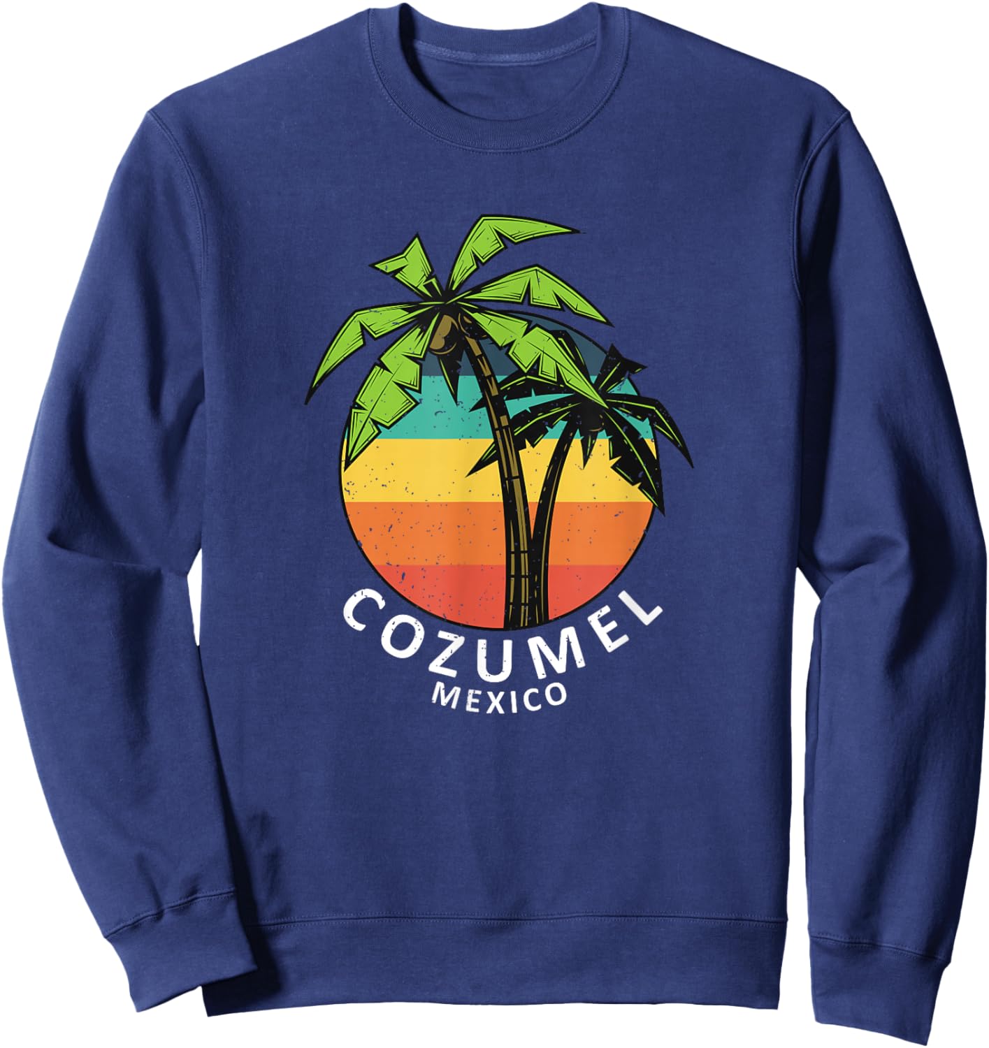 Cozumel Mexico Vacation Sweatshirt - Sweatshirt | Navy