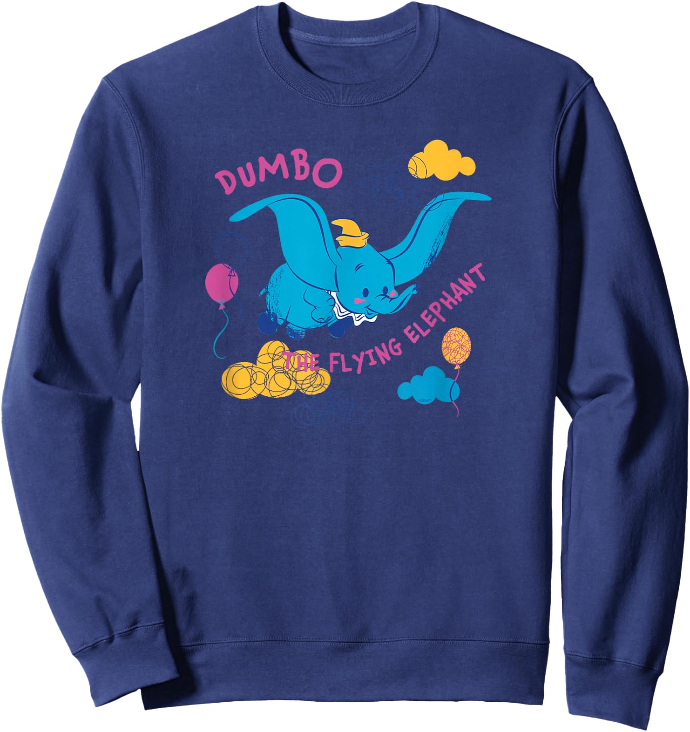 Disney Classic Dumbo the Flying Elephant Sweatshirt - Sweatshirt | Navy